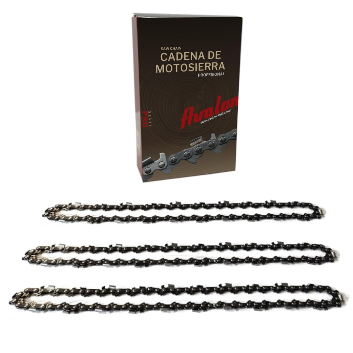 Avalon Procut - 3 Catene per Motosega .325 1,3-66 Maglie