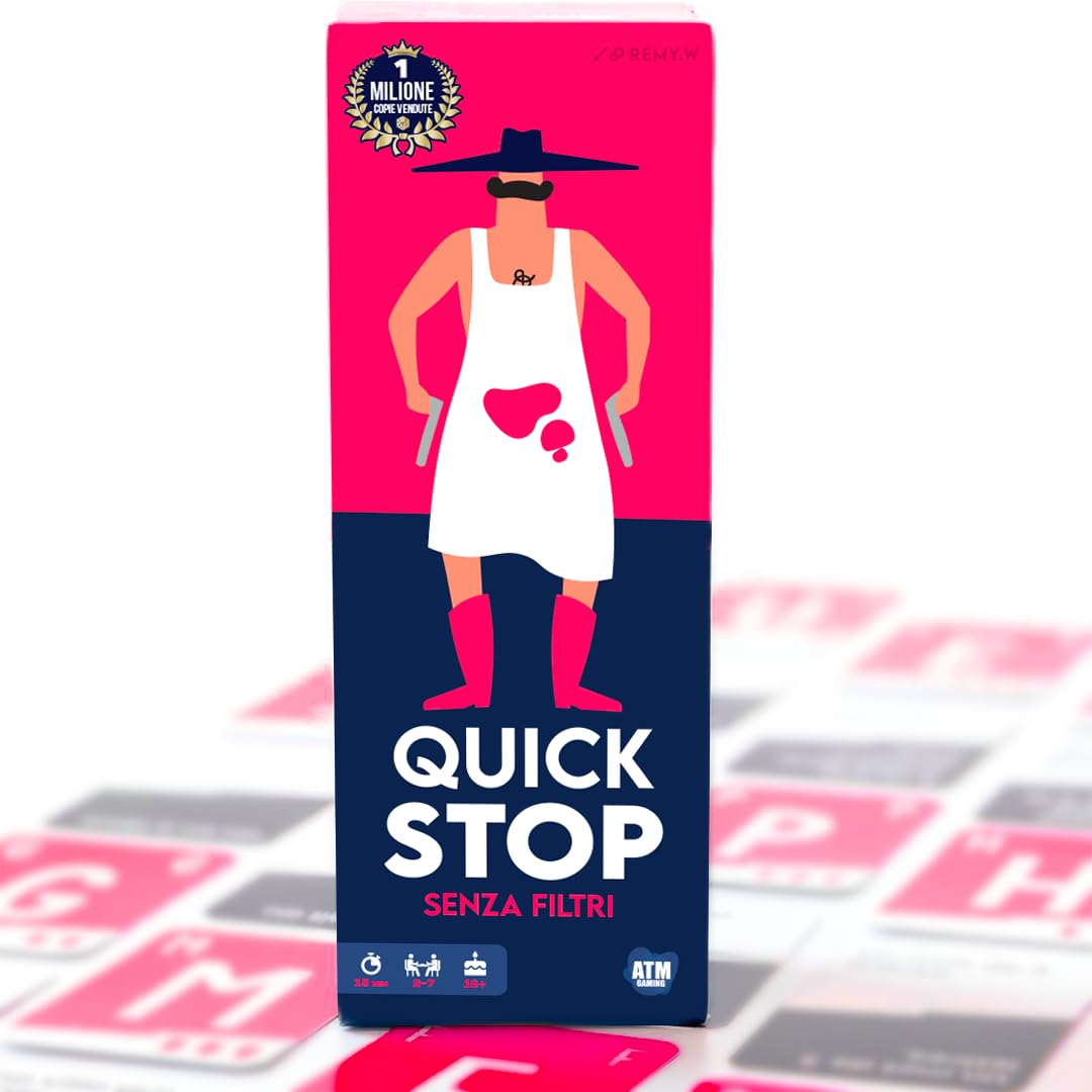 QUICKSTOP Senza Filtri - Gioco di Carte per Adulti