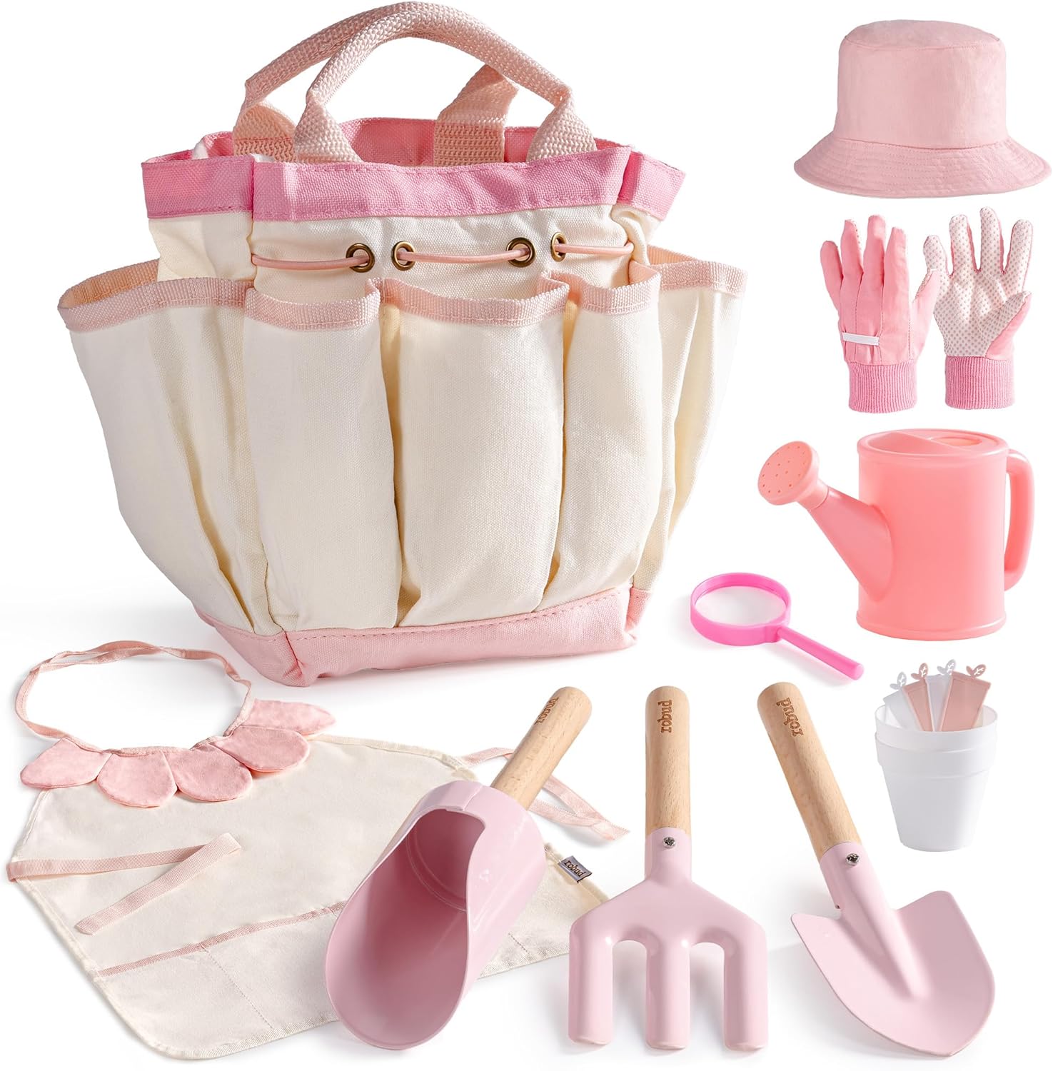 Robud Set Attrezzi Giardinaggio Bambini 17 Pezzi - immagine 1