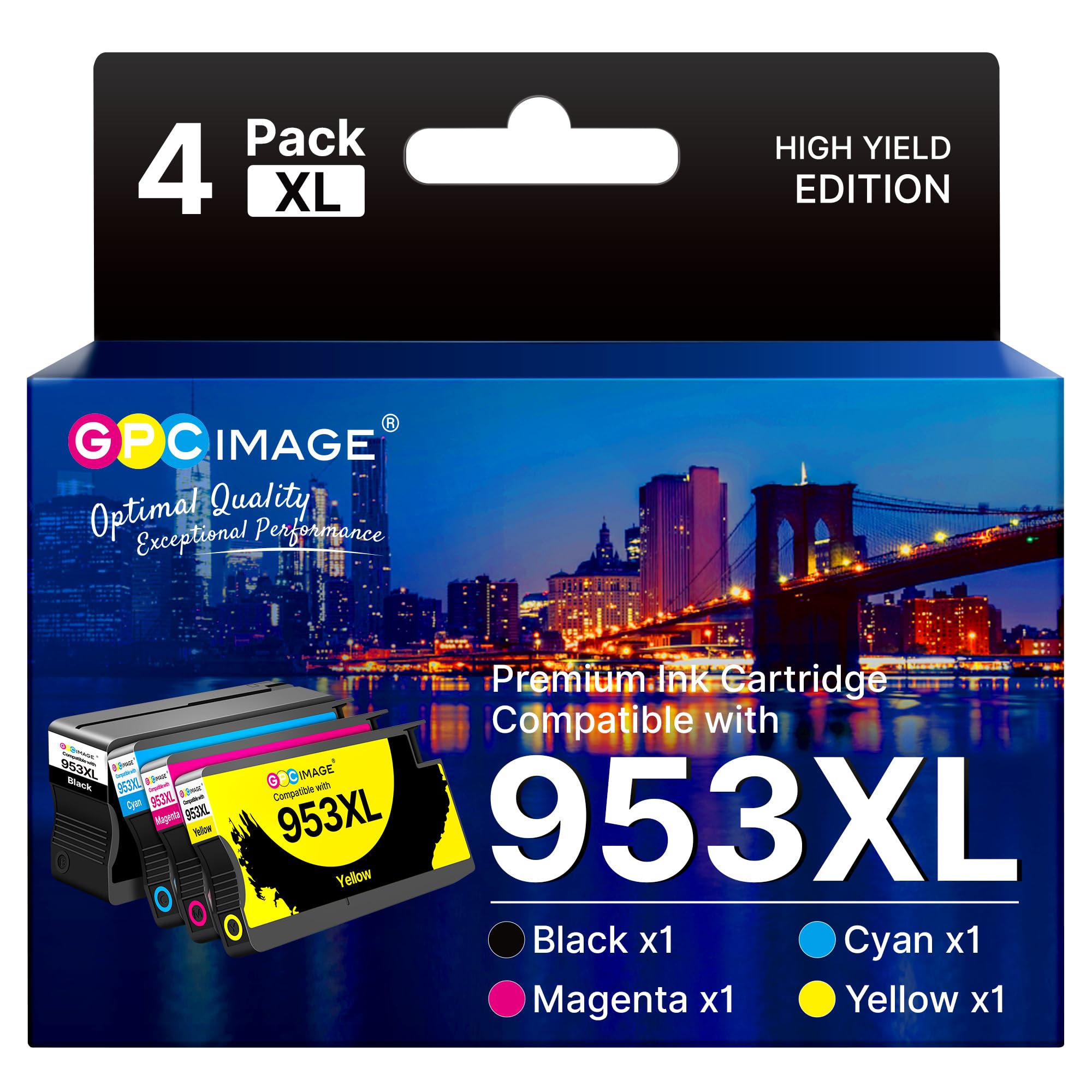 Gpc Image 953 XL - Cartucce Compatibili HP Officejet Pro