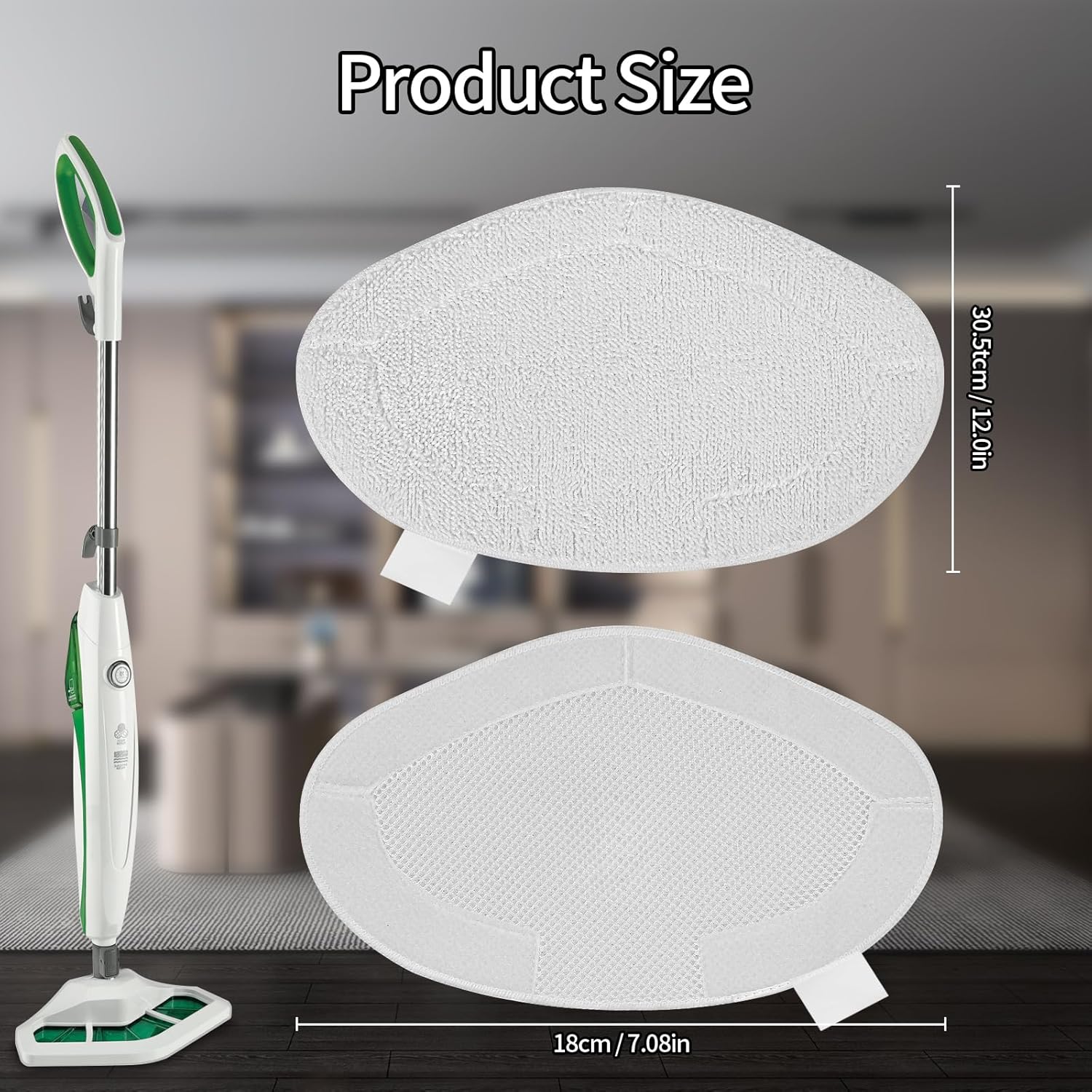 Gudotra 4 Panni per Polti Vaporetto SV440 SV450 - immagine 3