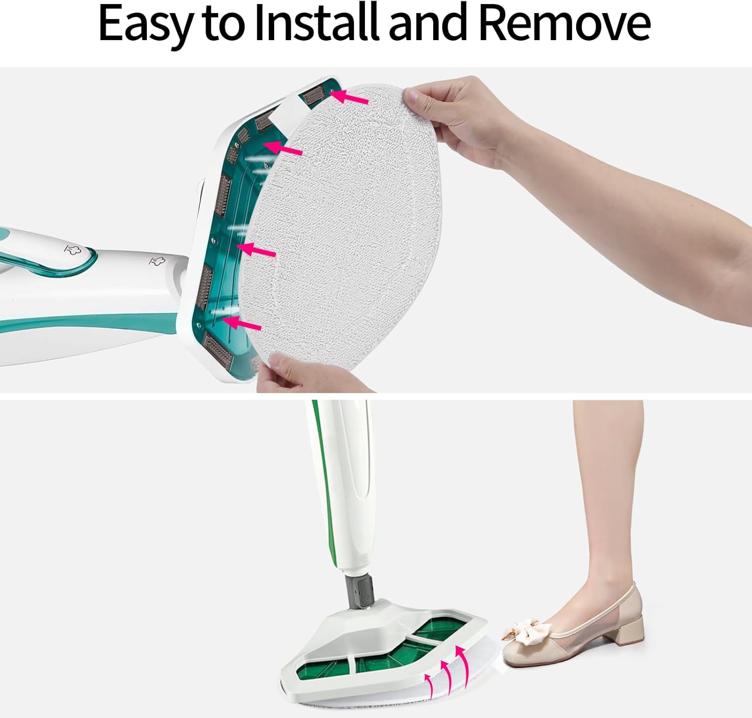 Gudotra 4 Panni per Polti Vaporetto SV440 SV450 - immagine 5