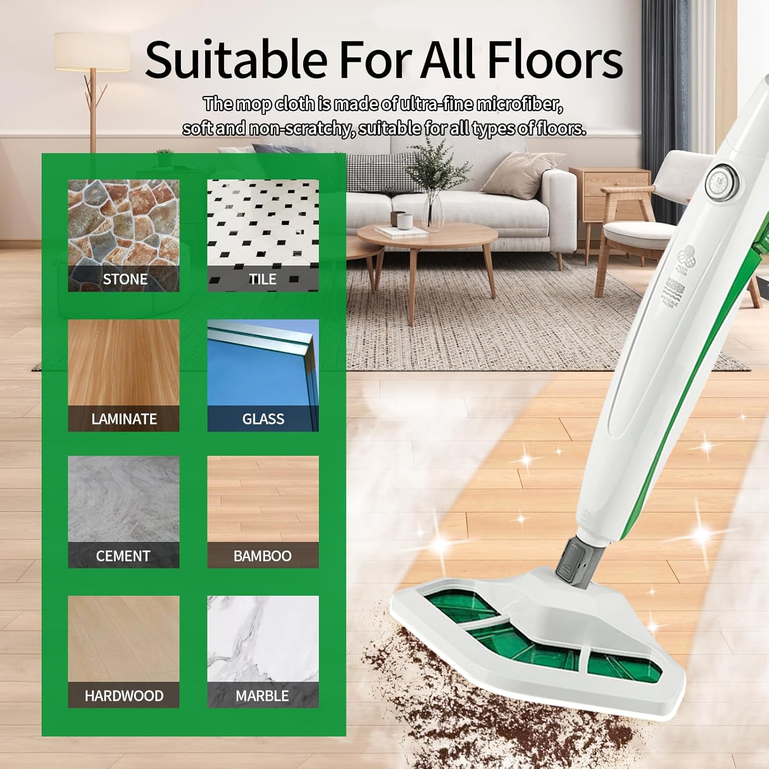 Gudotra 4 Panni per Polti Vaporetto SV440 SV450 - immagine 6