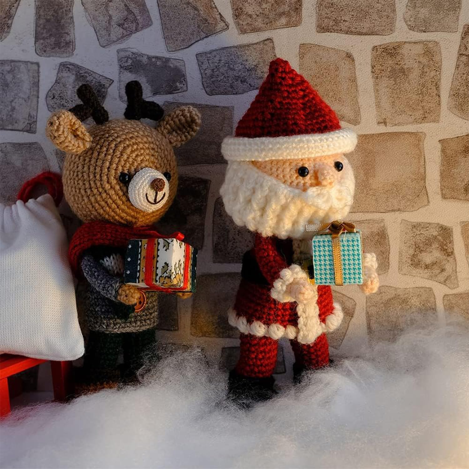 Tappeto da Neve Artificiale Glitterata 80x300cm - immagine 5