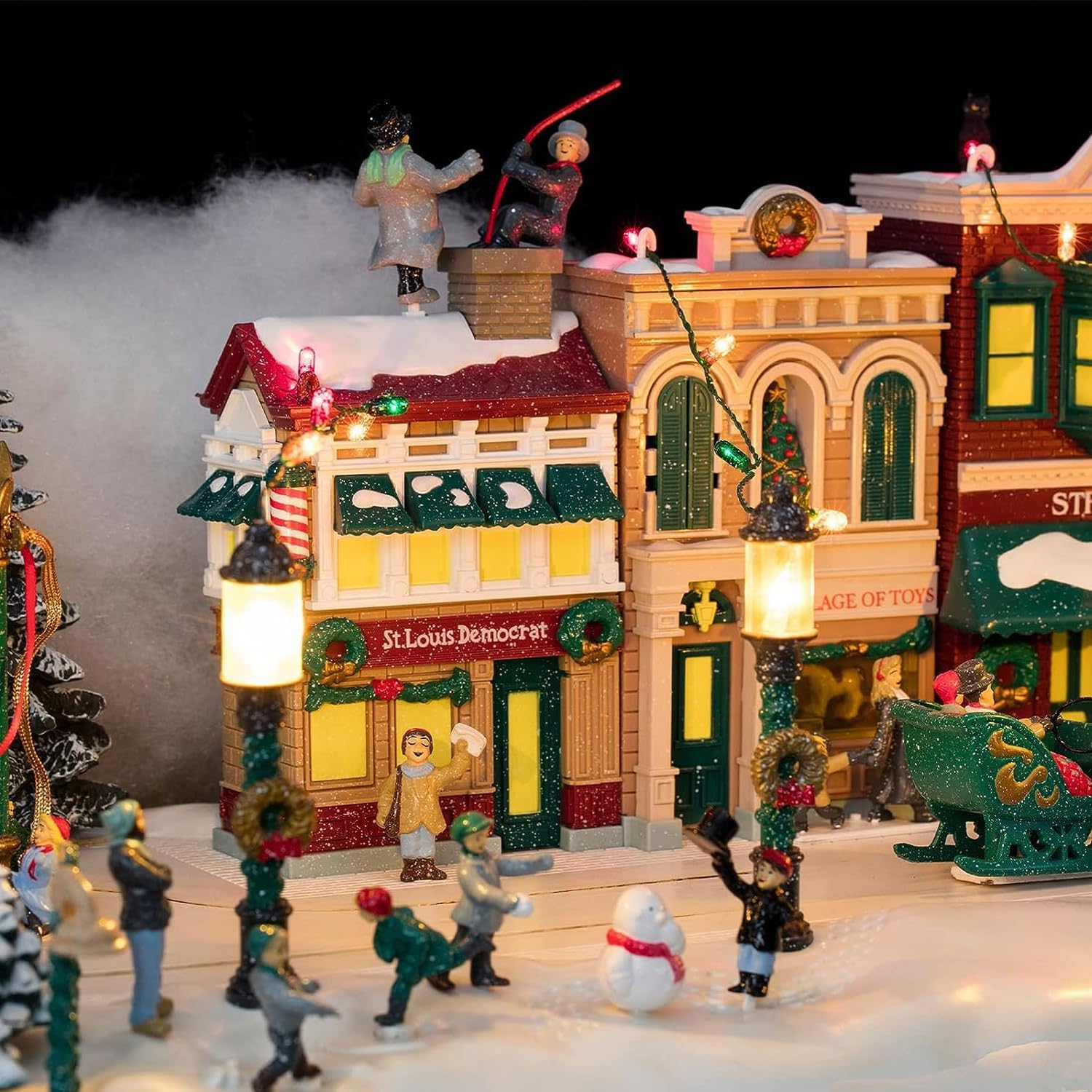 Tappeto da Neve Artificiale Glitterata 80x300cm - immagine 6