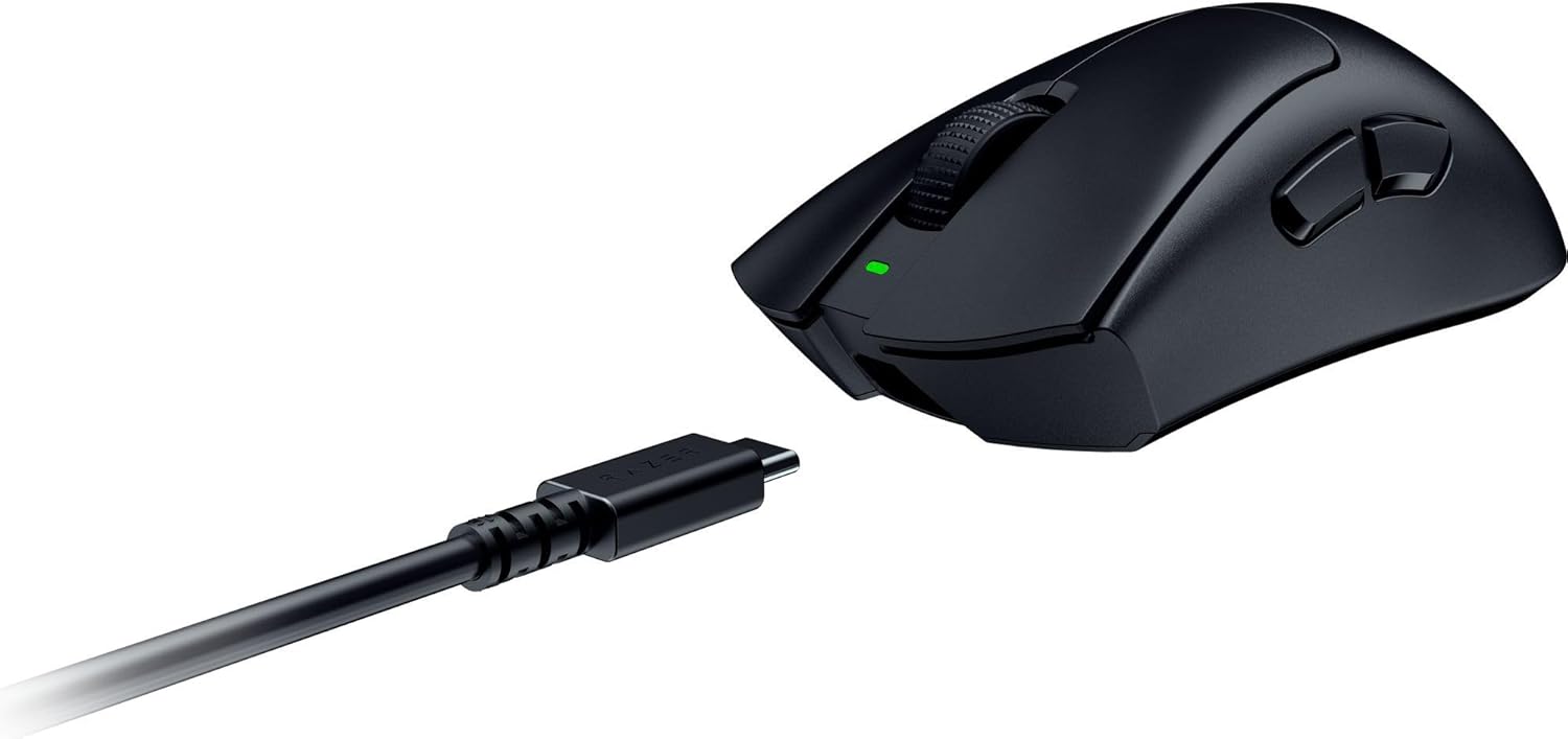 Razer DeathAdder V3 HyperSpeed - Mouse Gaming Wireless, Nero - immagine 8
