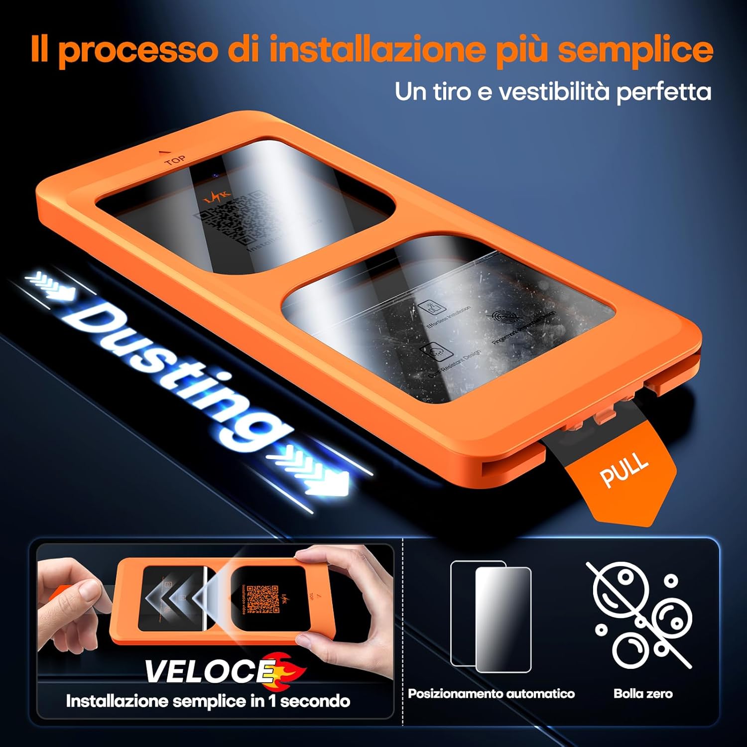 LϟK 2 Pezzi Vetro Temperato per Samsung Galaxy S25 - immagine 2