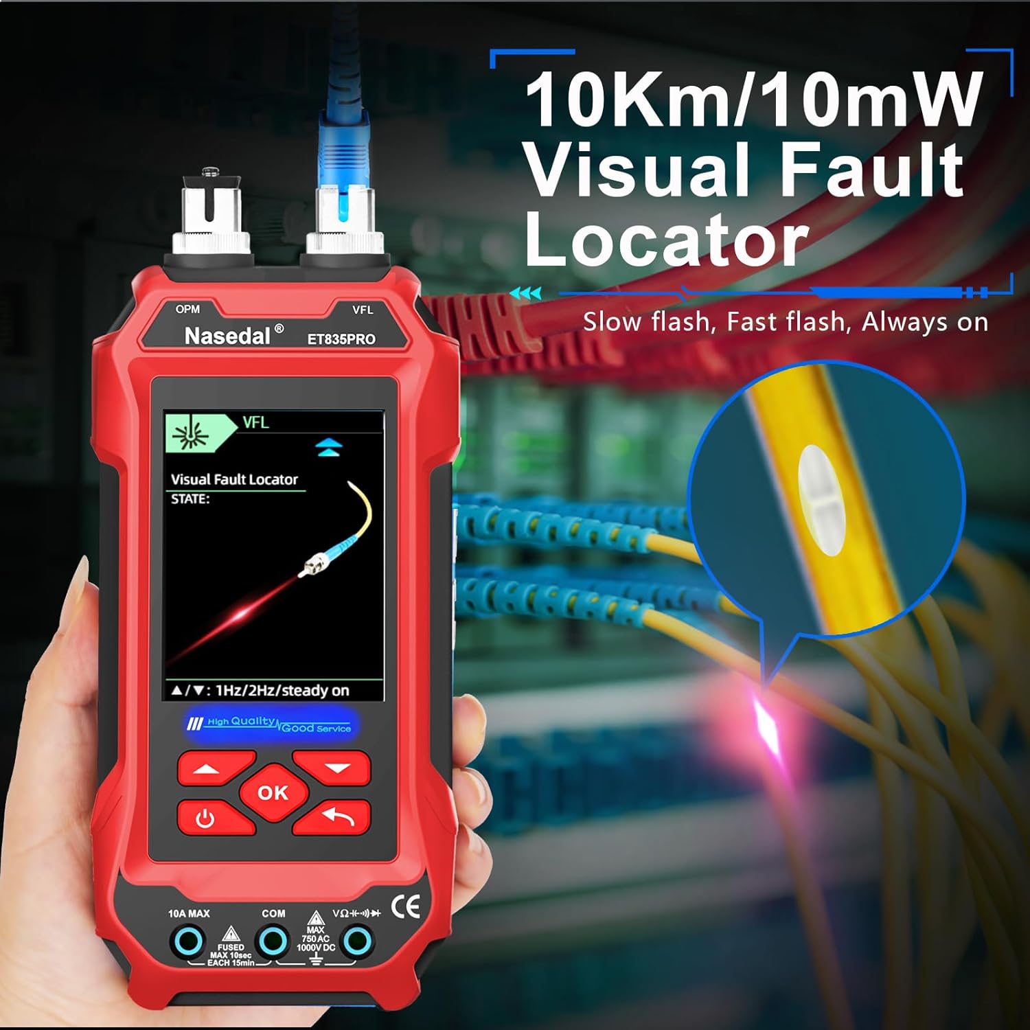 Network Cable Tester Wire Tracker ET835 PRO 3 in 1 - immagine 7