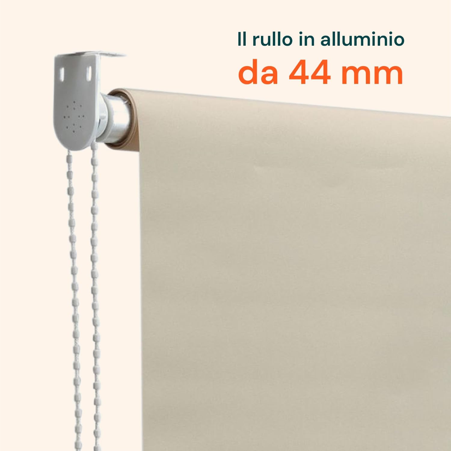 Tenda da Sole a Caduta 150x250 cm, Beige - immagine 4