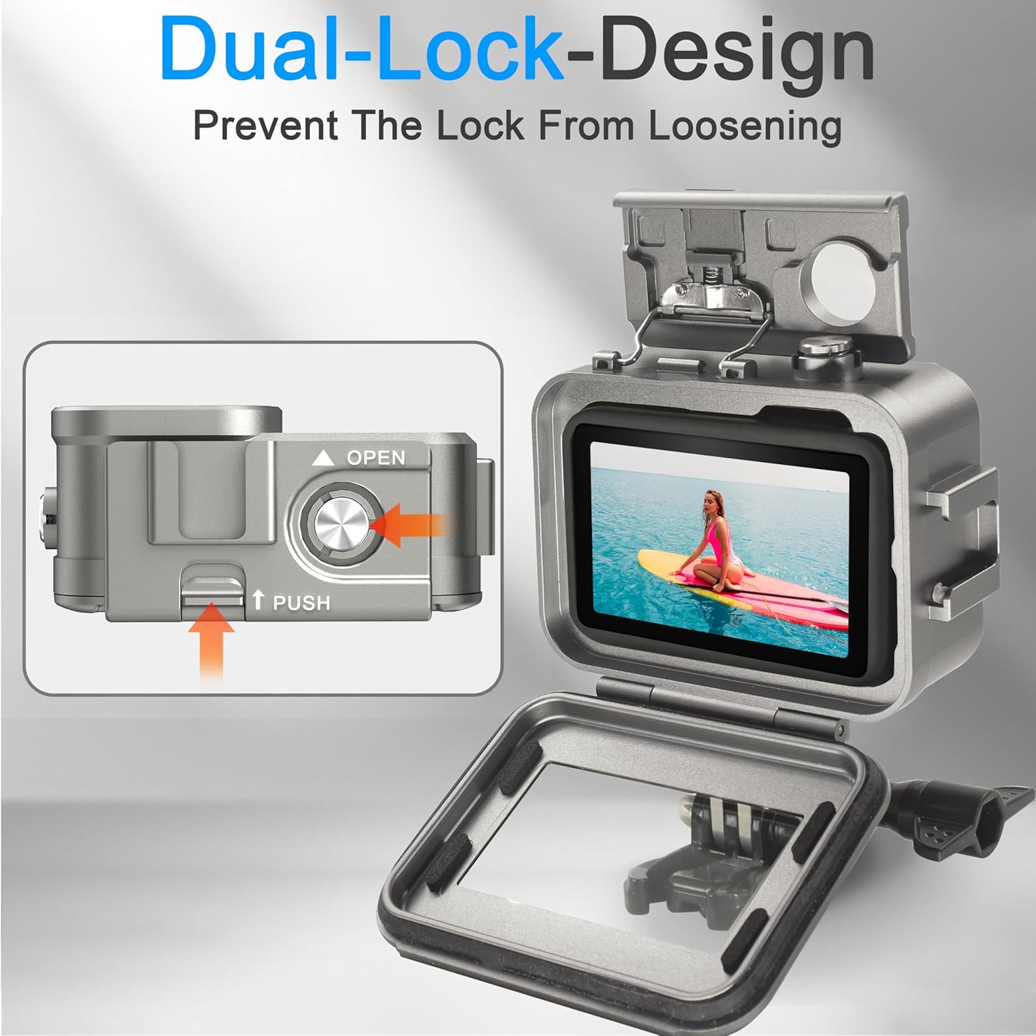 Fitstill Custodia Impermeabile 80M in Alluminio - immagine 6