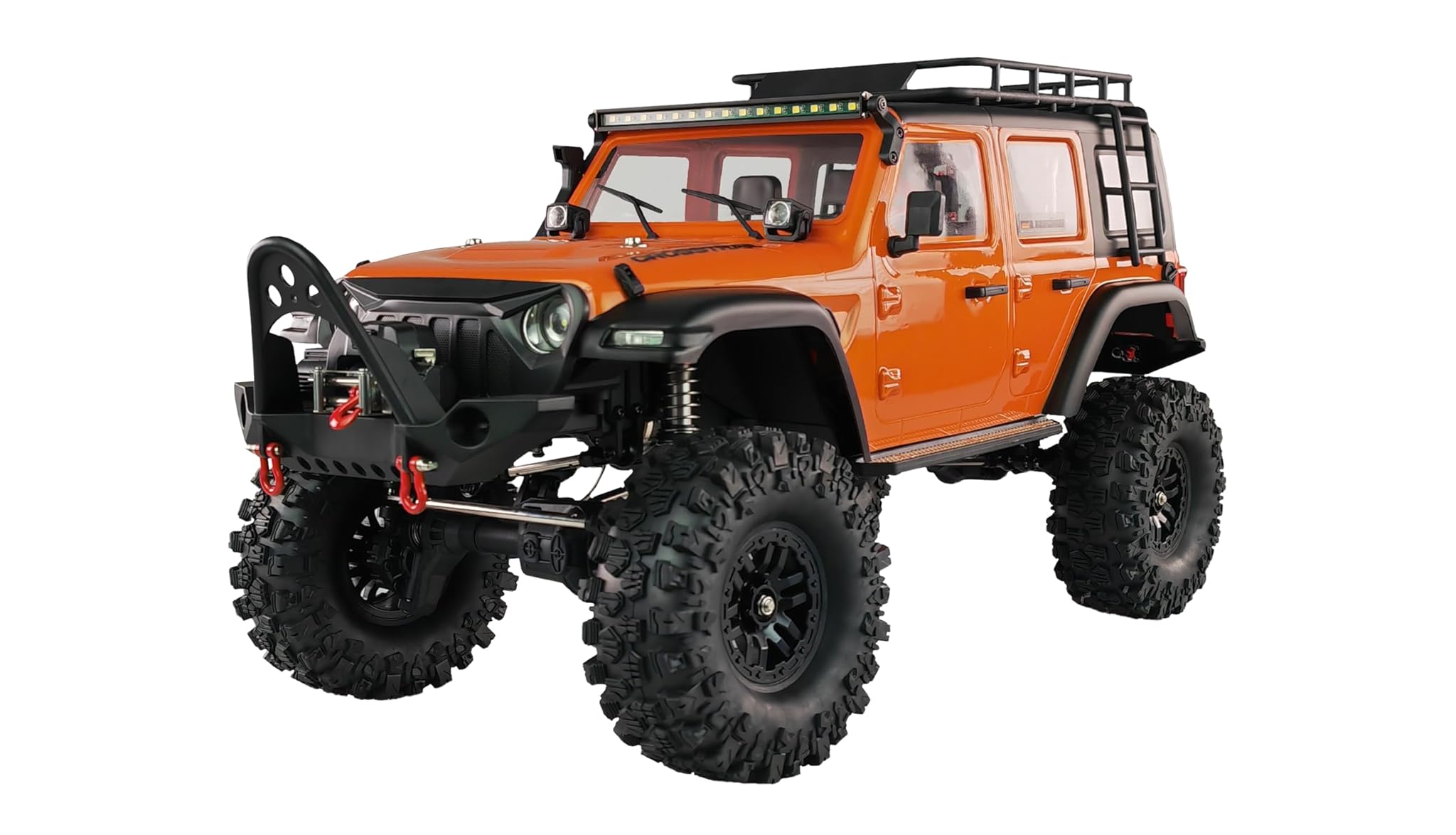 Amewi AMXRock Crosstrail Crawler 4WD 1:10 ARTR arancione metallizzato RC telecomandati