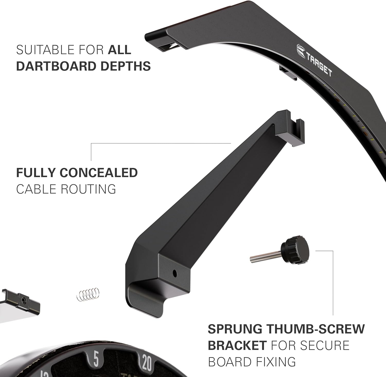 Target Darts LED Dartboard Light - immagine 4