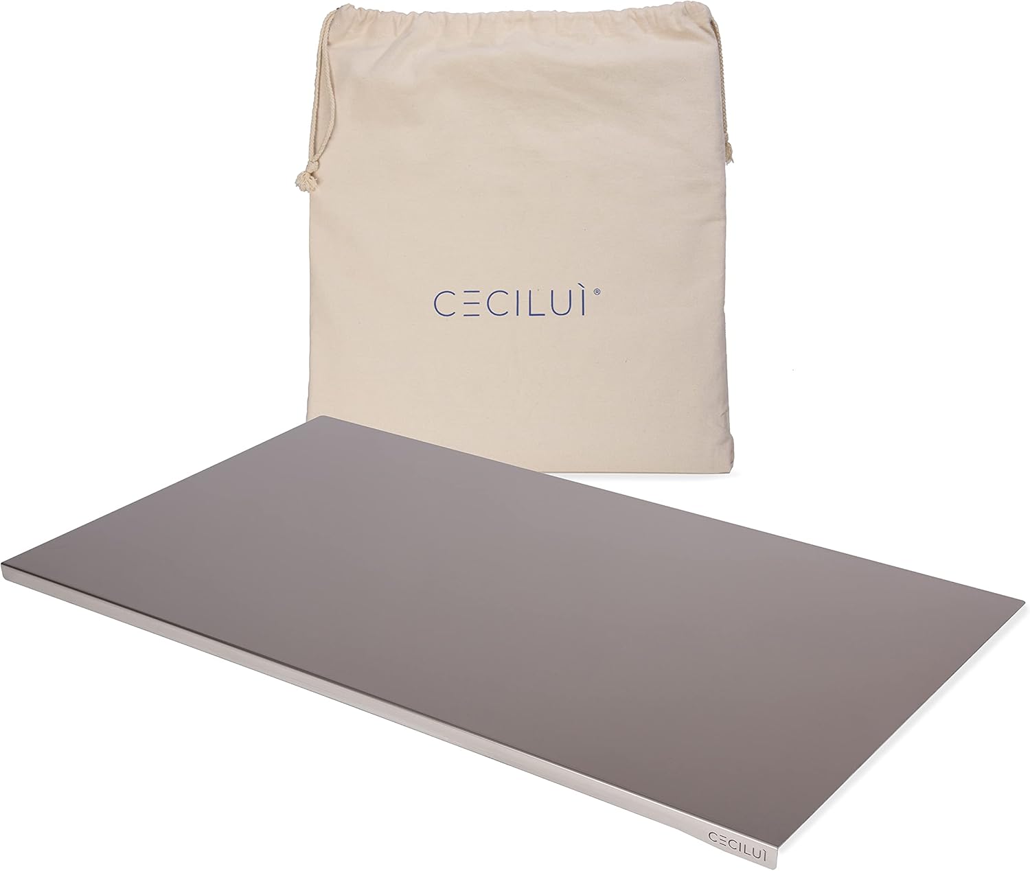 Ceciluì Spianatoia per Impastare Acciaio Inox 2.0