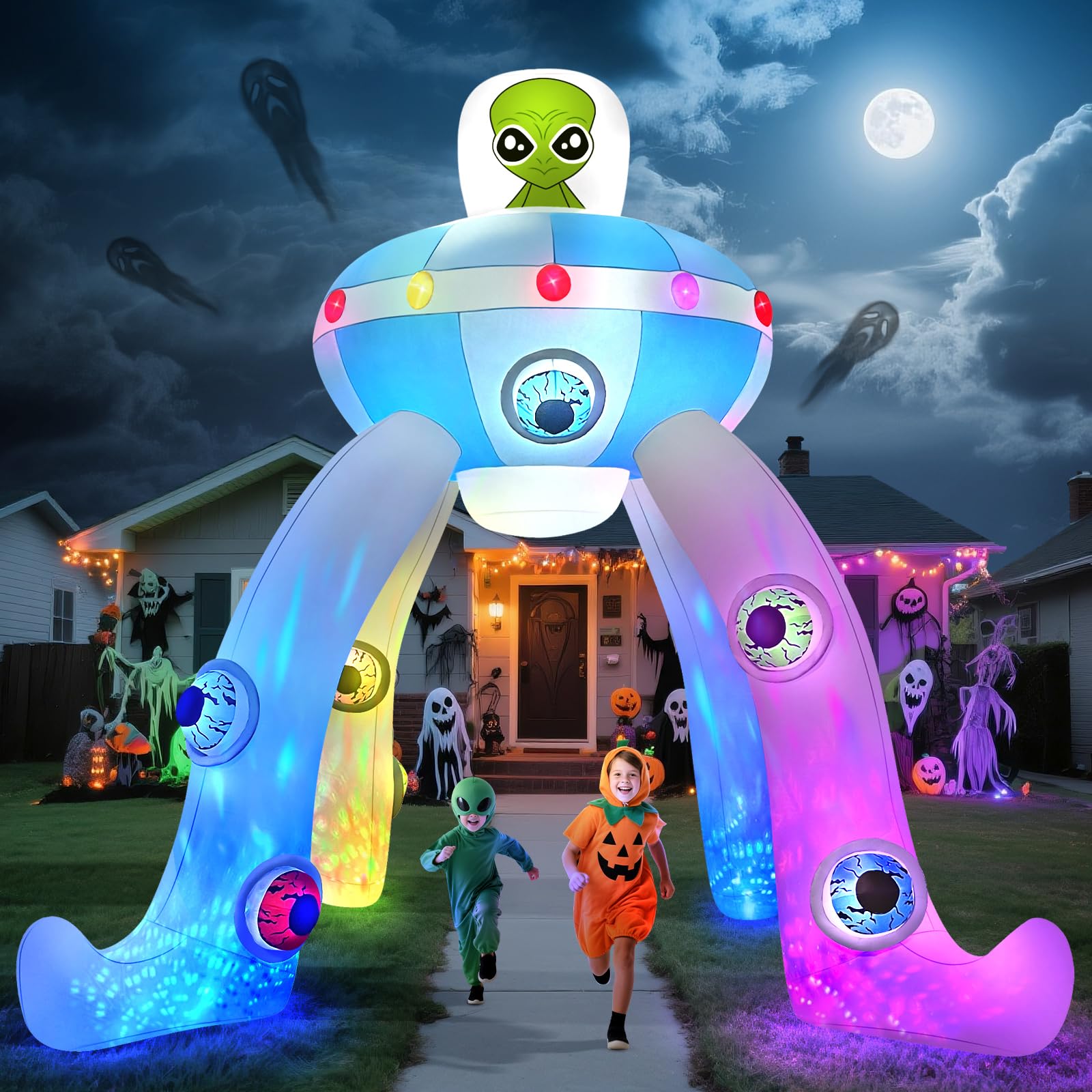 Kalolary Decorazione Gonfiabile Halloween 12FT