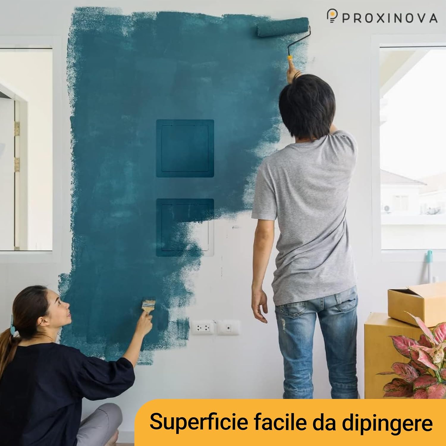 Proxinova Sportello Ispezione 450x450 mm (Set da 2) - immagine 3