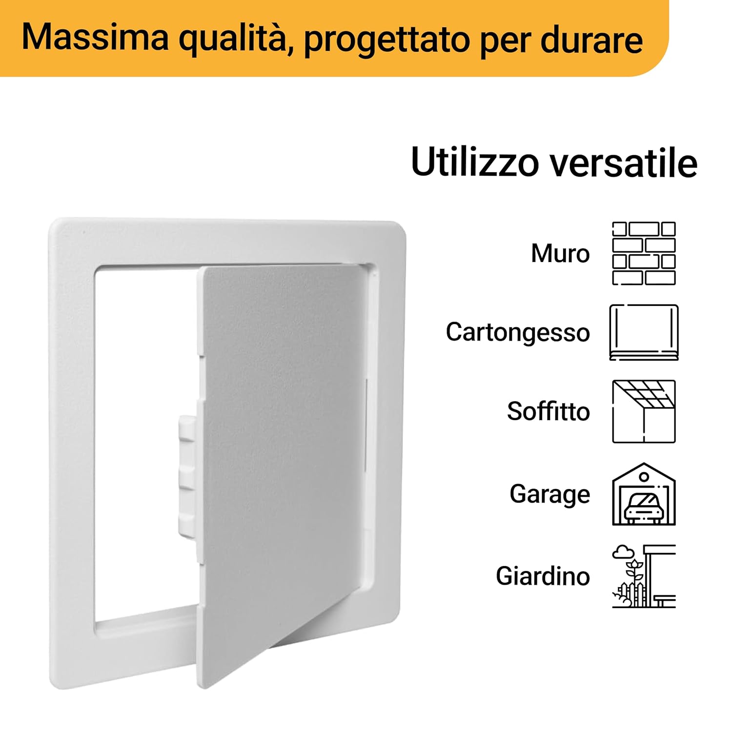 Proxinova Sportello Ispezione 450x450 mm (Set da 2) - immagine 4