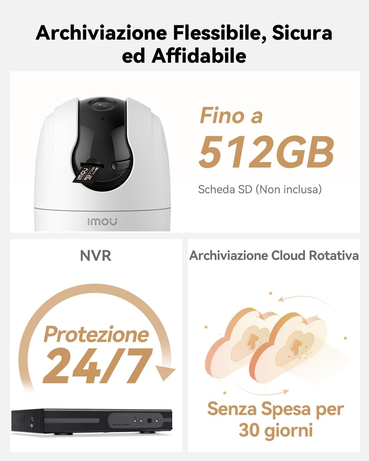 Imou 4K Telecamera WiFi Interno Doppio Obiettivo - immagine 11