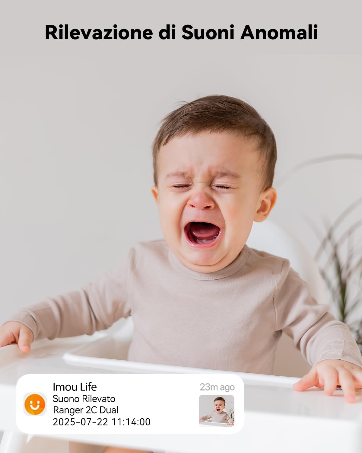 Imou 4K Telecamera WiFi Interno Doppio Obiettivo - immagine 9