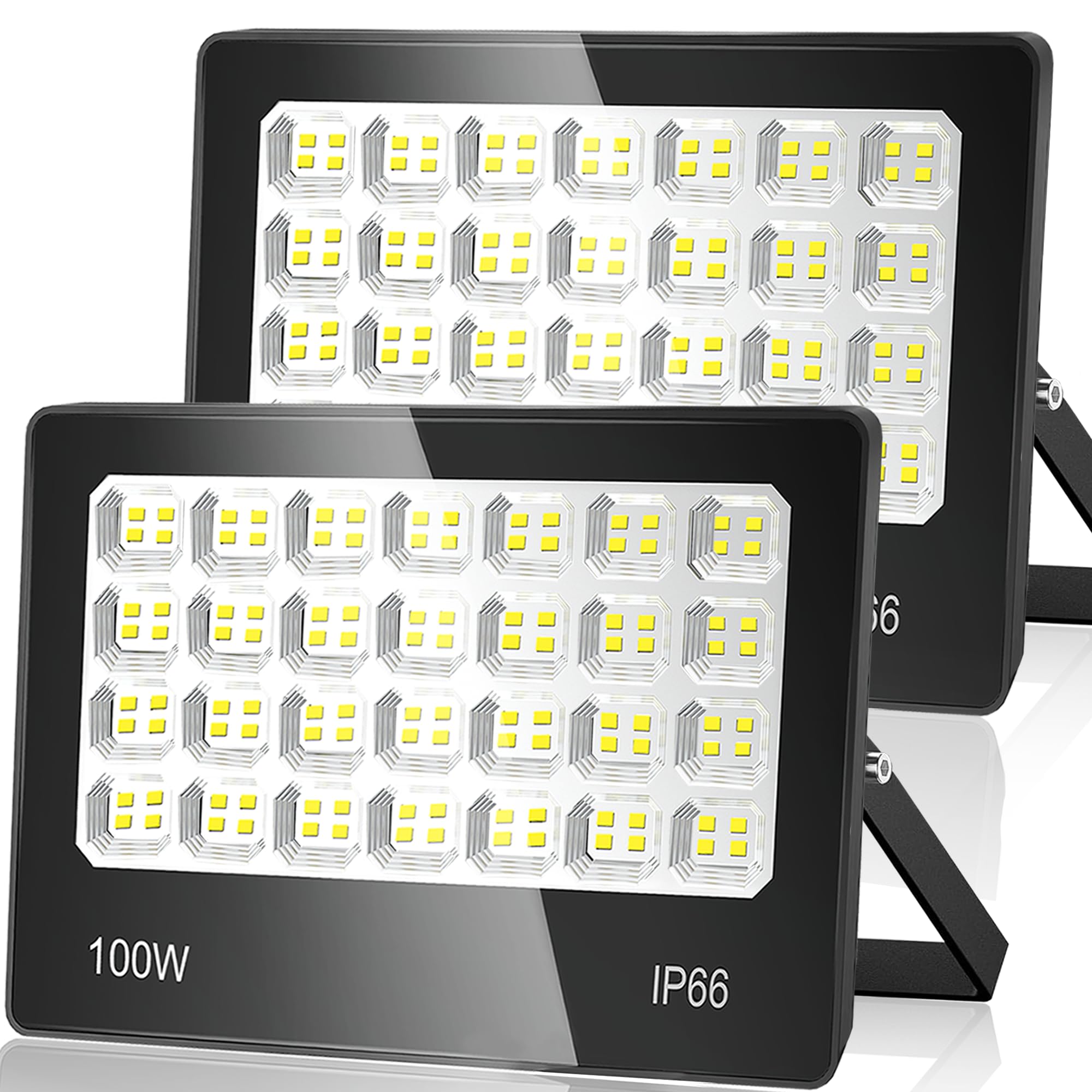 Faretto LED da Esterno 100W 10000LM (2 Pezzi)