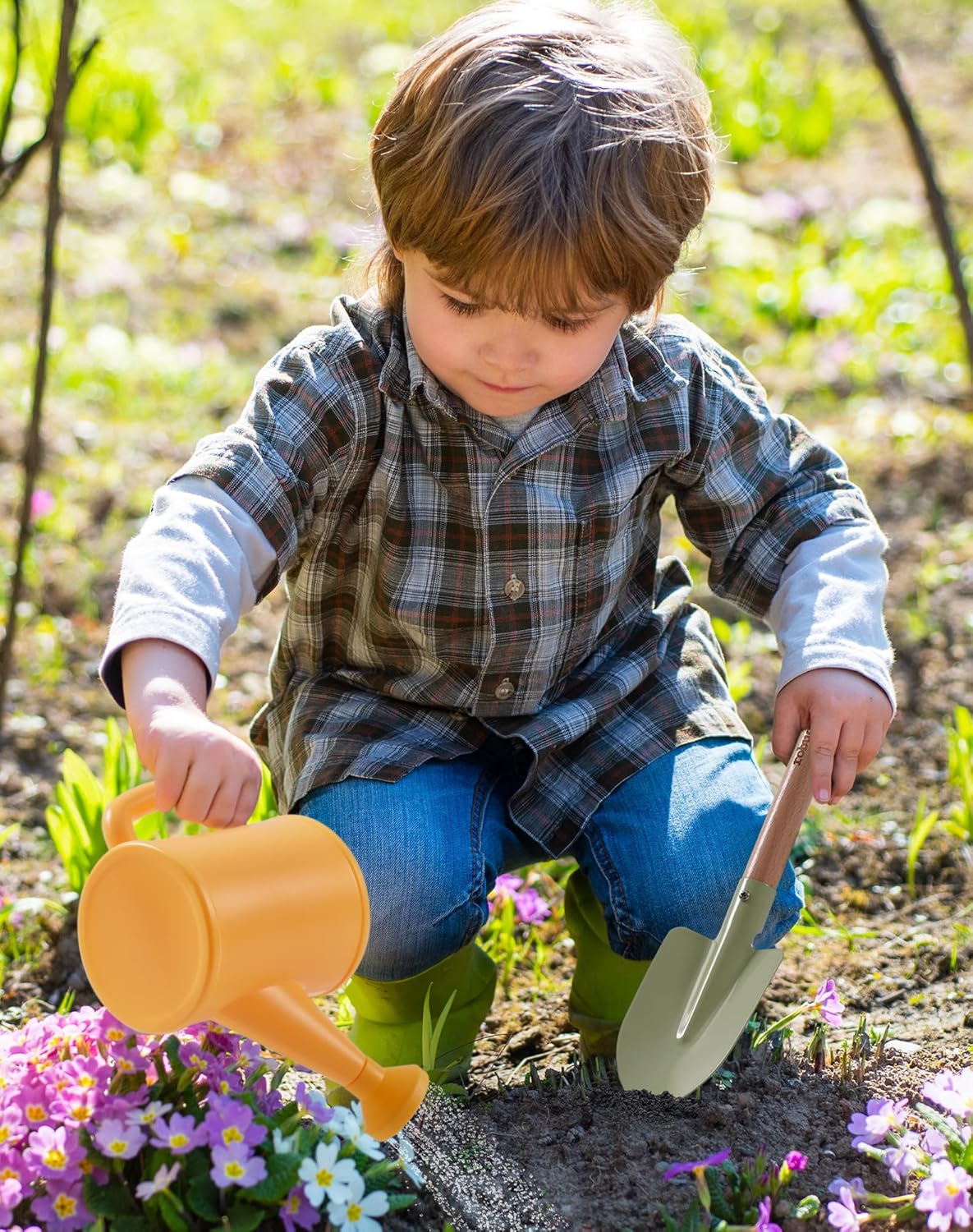Robud Set Giardinaggio per Bambini 18 Pezzi - immagine 5
