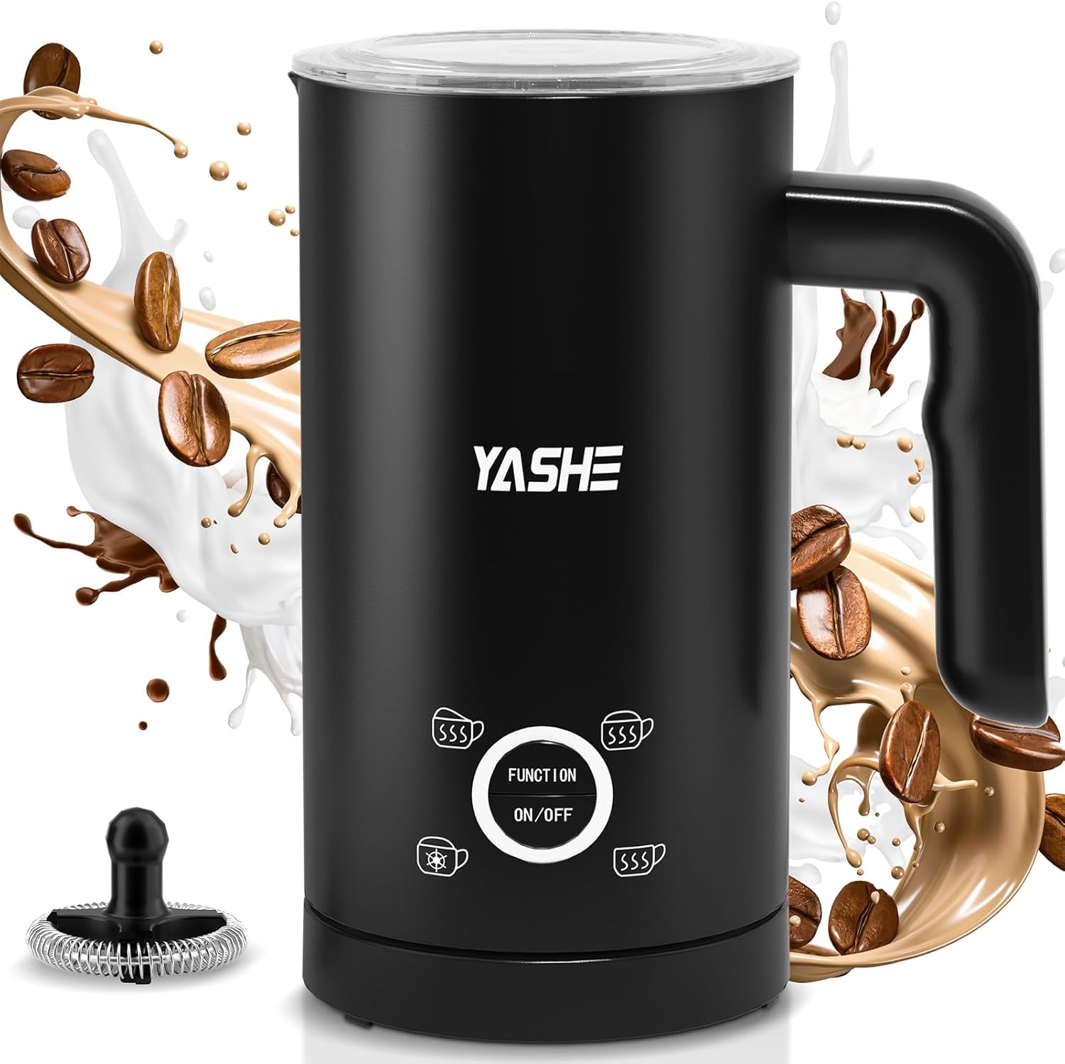 Yashe Montalatte Elettrico 4-in-1 300ml 500W