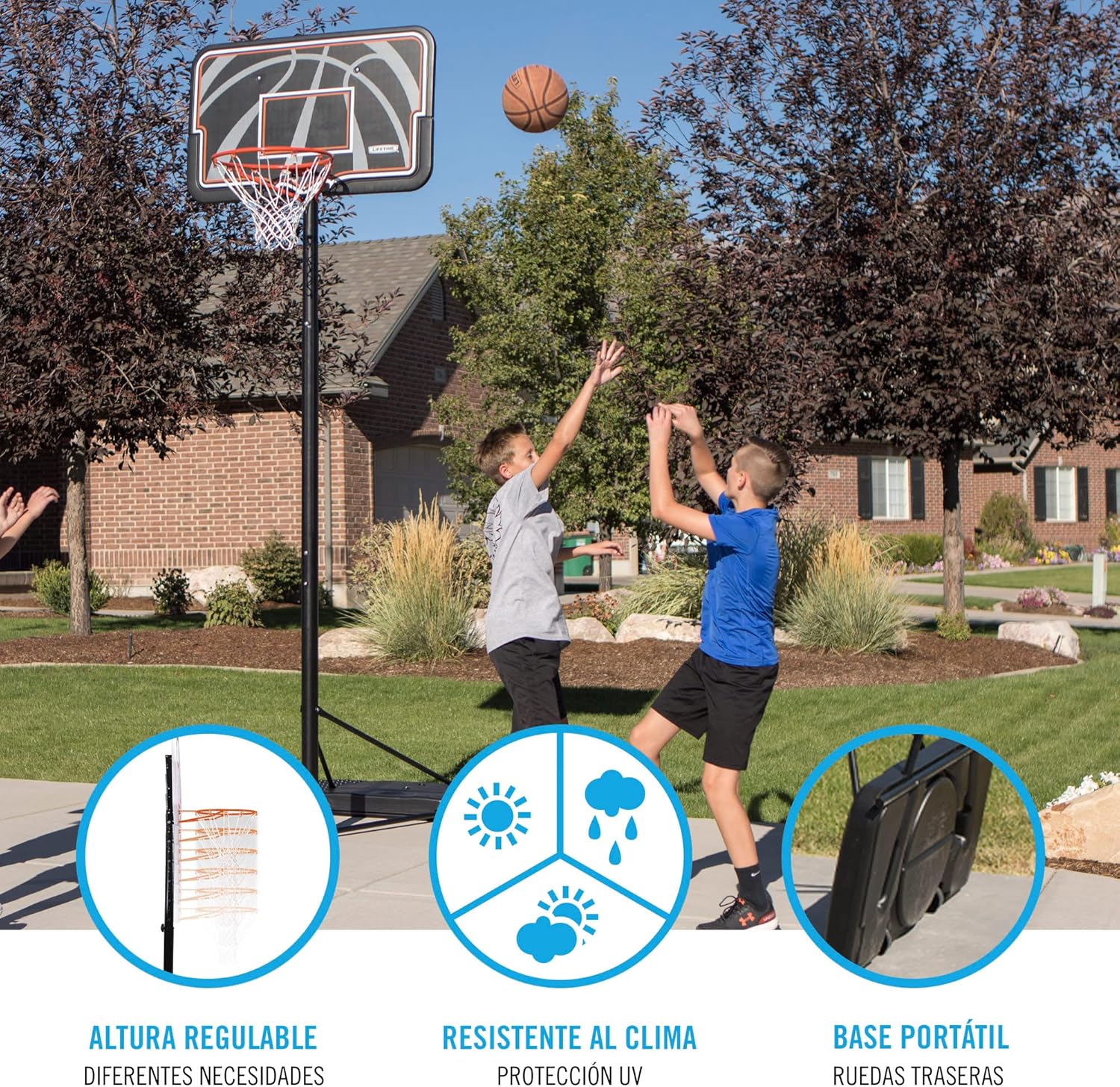 Lifetime Canestro da Basket Ultra Resistente UV100 - immagine 3