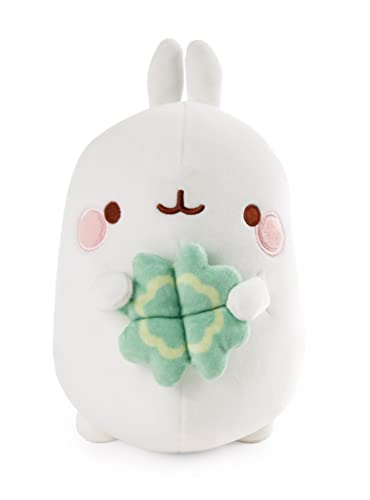 NICI- Peluche MOLANG con Trifoglio 48cm, Colore Bianco, 48876