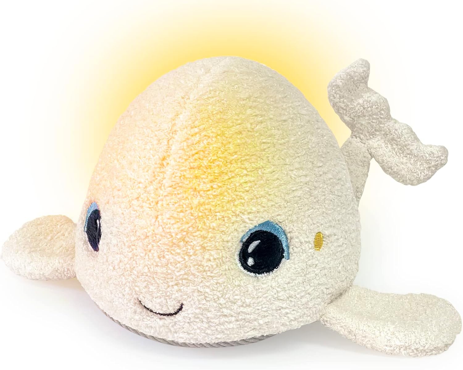 Pabobo Béluga - Peluche Sonno con Luce Notturna - immagine 1