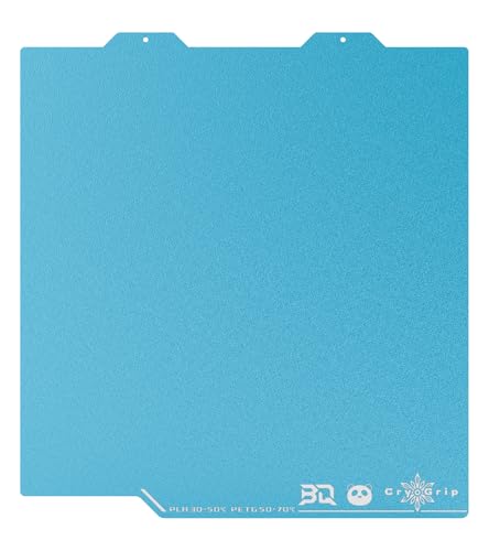 BIQU CryoGrip Pro Frostbite Panda Build Piastra per Stampanti Bambu-Lab A1 Mini, Ambiente Temperatura Stampa Fredda Piastra 184x184mm, Doppio Lato Grosso Textured Molla Foglio D'acciaio