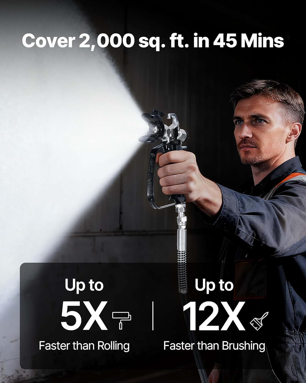 Vevor Spruzzatore di Vernice Airless 640W 3000 PSI - immagine 4