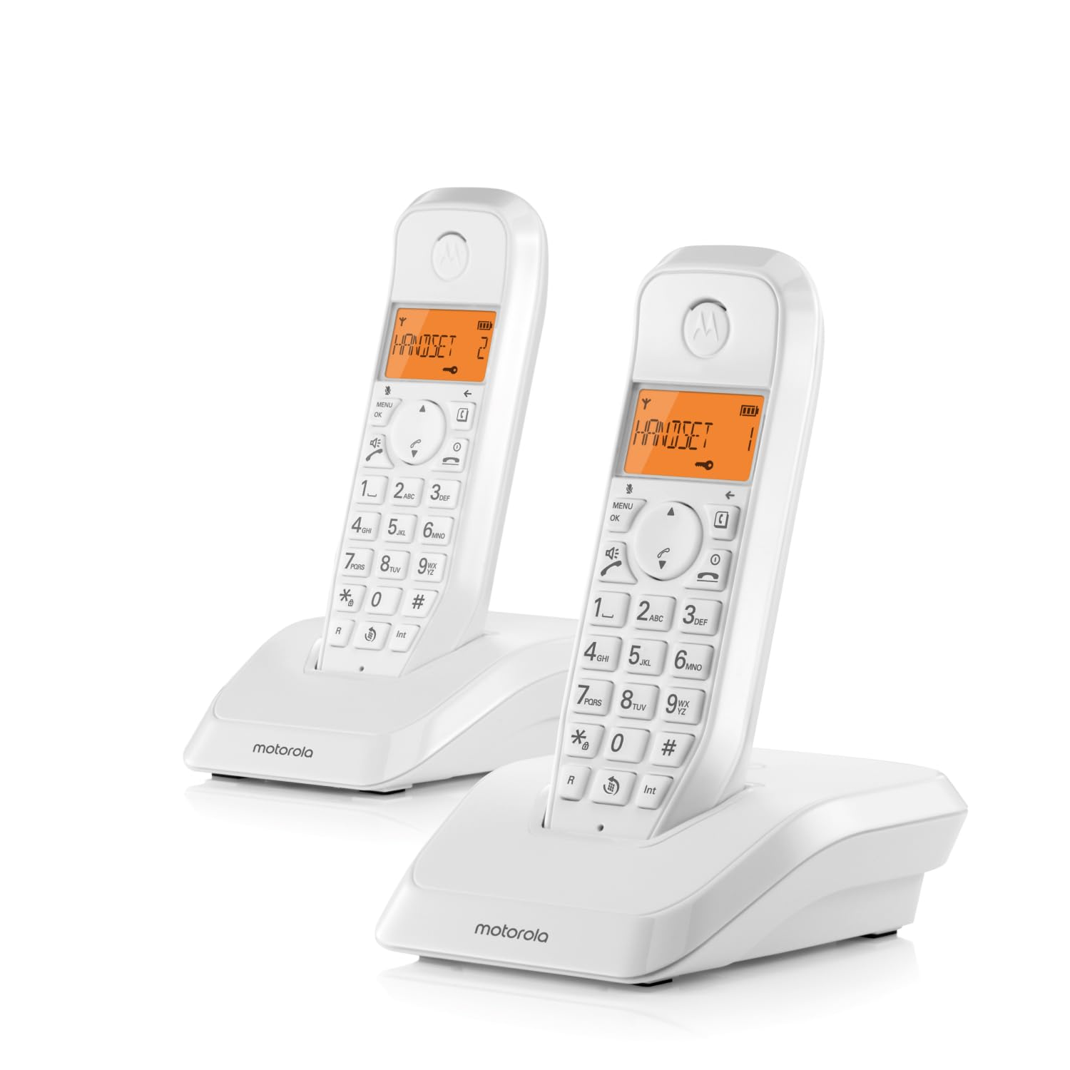 Motorola S12 Duo Telephones DECT, Bianco