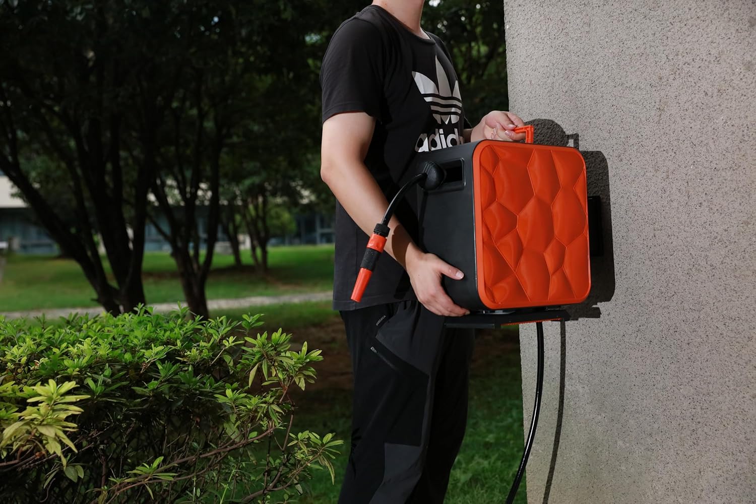 Yard Force HW HR20B - Avvolgitubo Automatico 20m - immagine 5