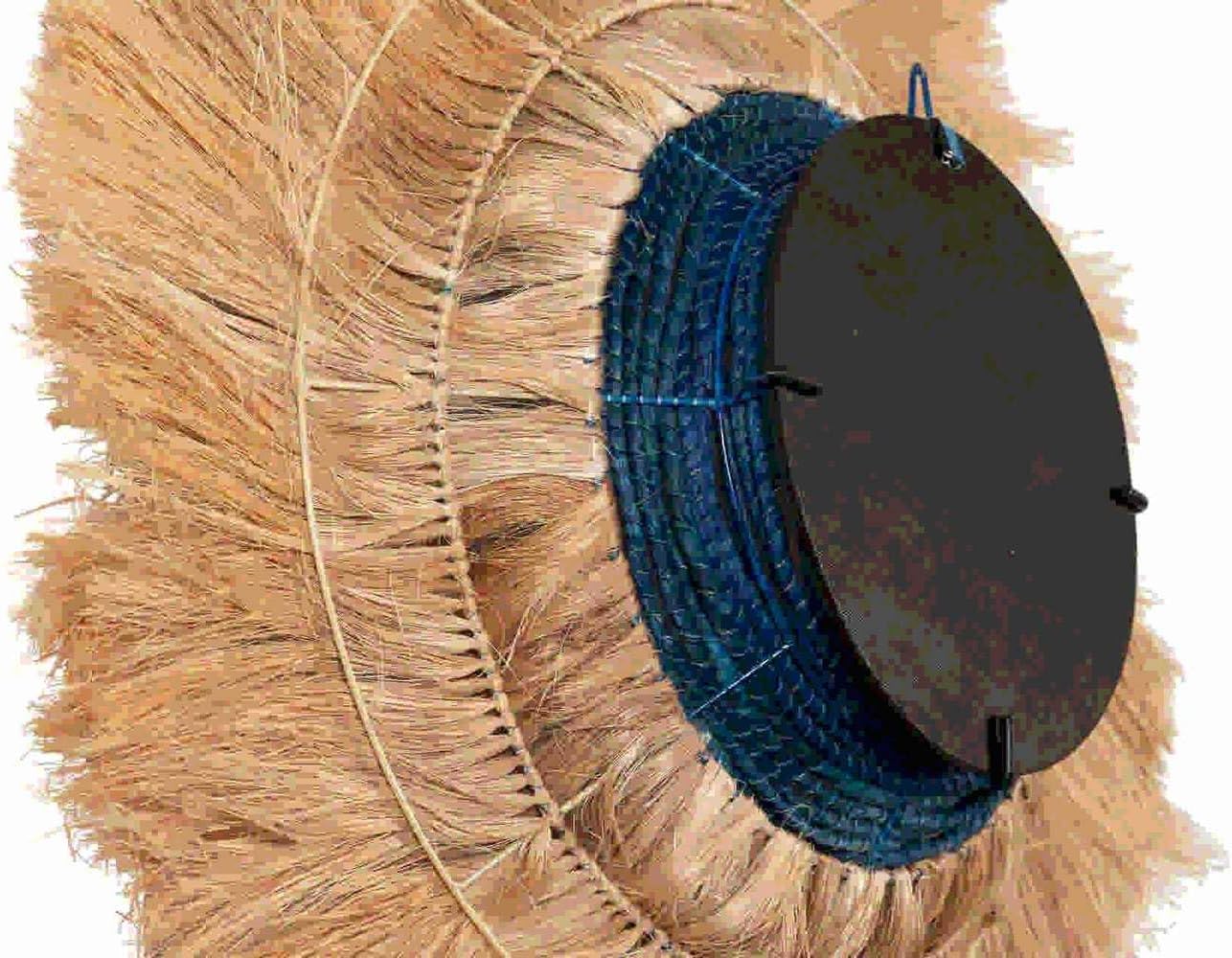 LAMPARA TECHO FIBRAS PADANG 41x41x25 CM - immagine 1