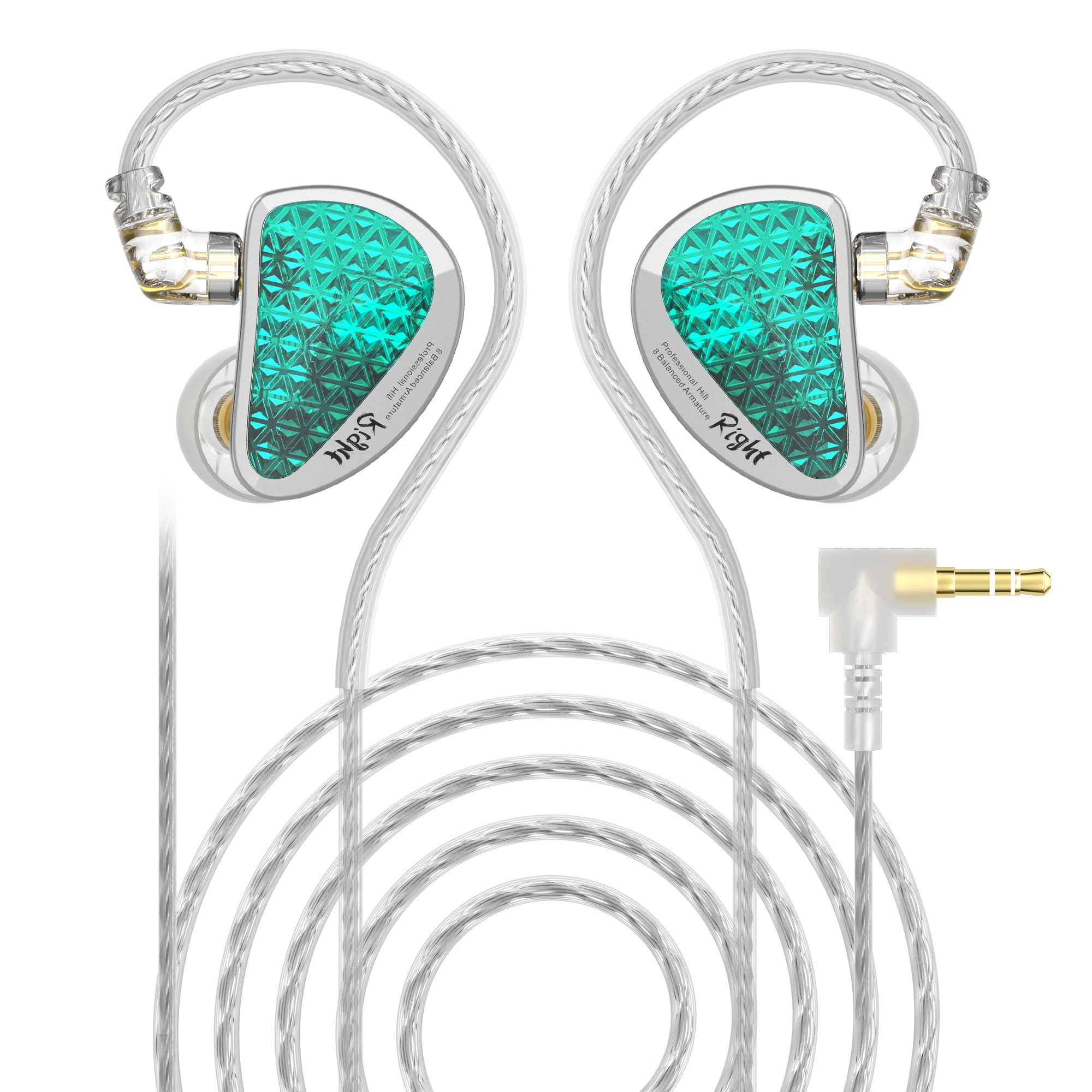 Keephifi KZ AS16 PRO IEM Auricolari In-Ear HIFI