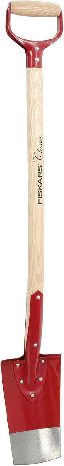 Fiskars Classic Vanga per Piantare 105cm, Rosso - immagine 3