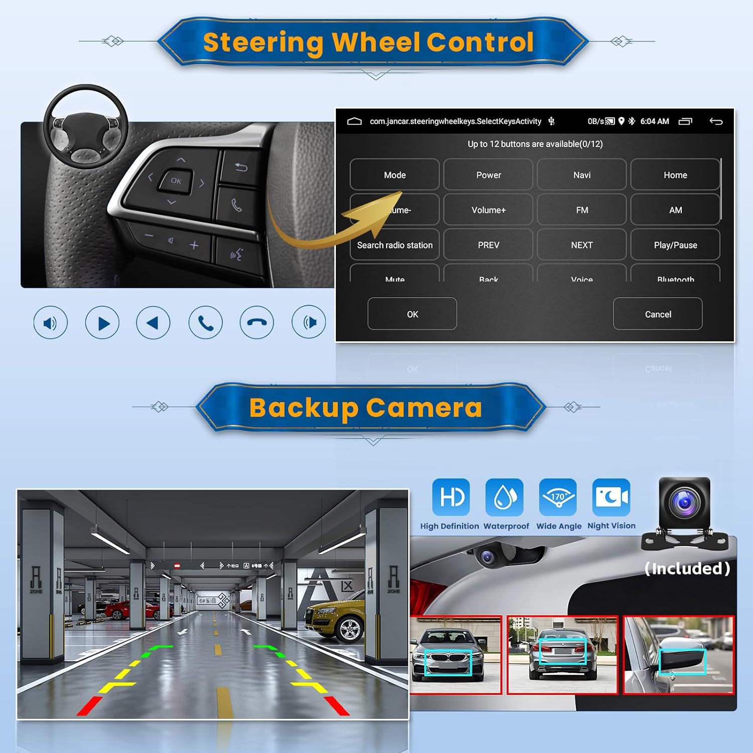 Inefala Autoradio Android 13 per Fiat Doblo/Opel Combo - immagine 6