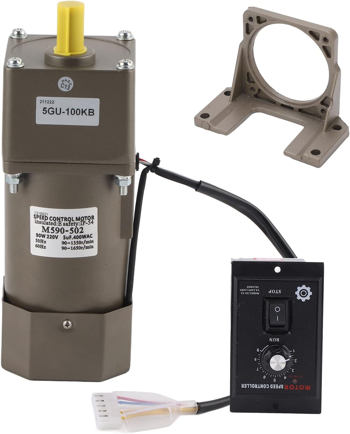 Motoriduttore Akozon 220V 90W Monofase (100K) - immagine 1