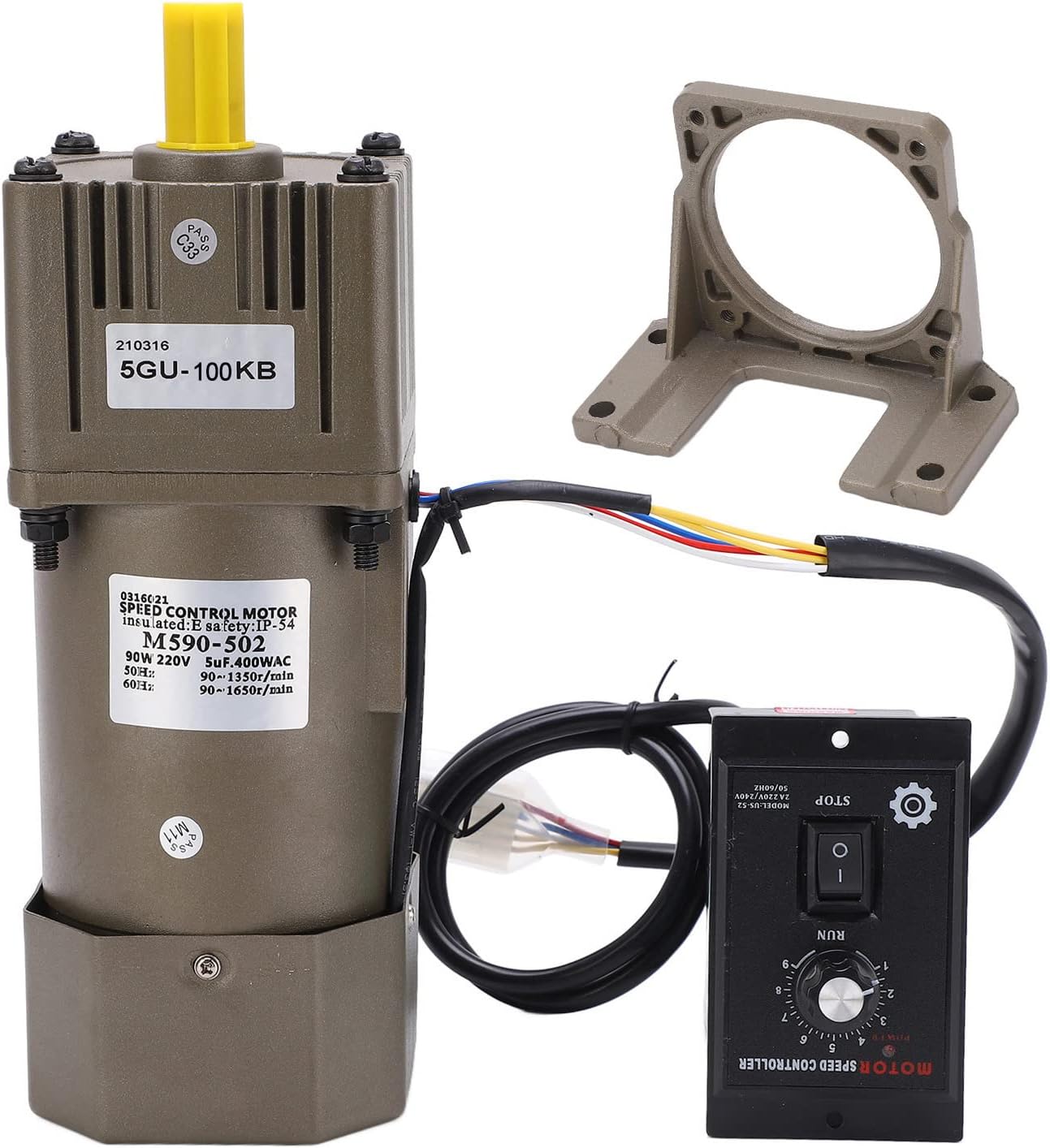 Motoriduttore Akozon 220V 90W Monofase (100K) - immagine 3