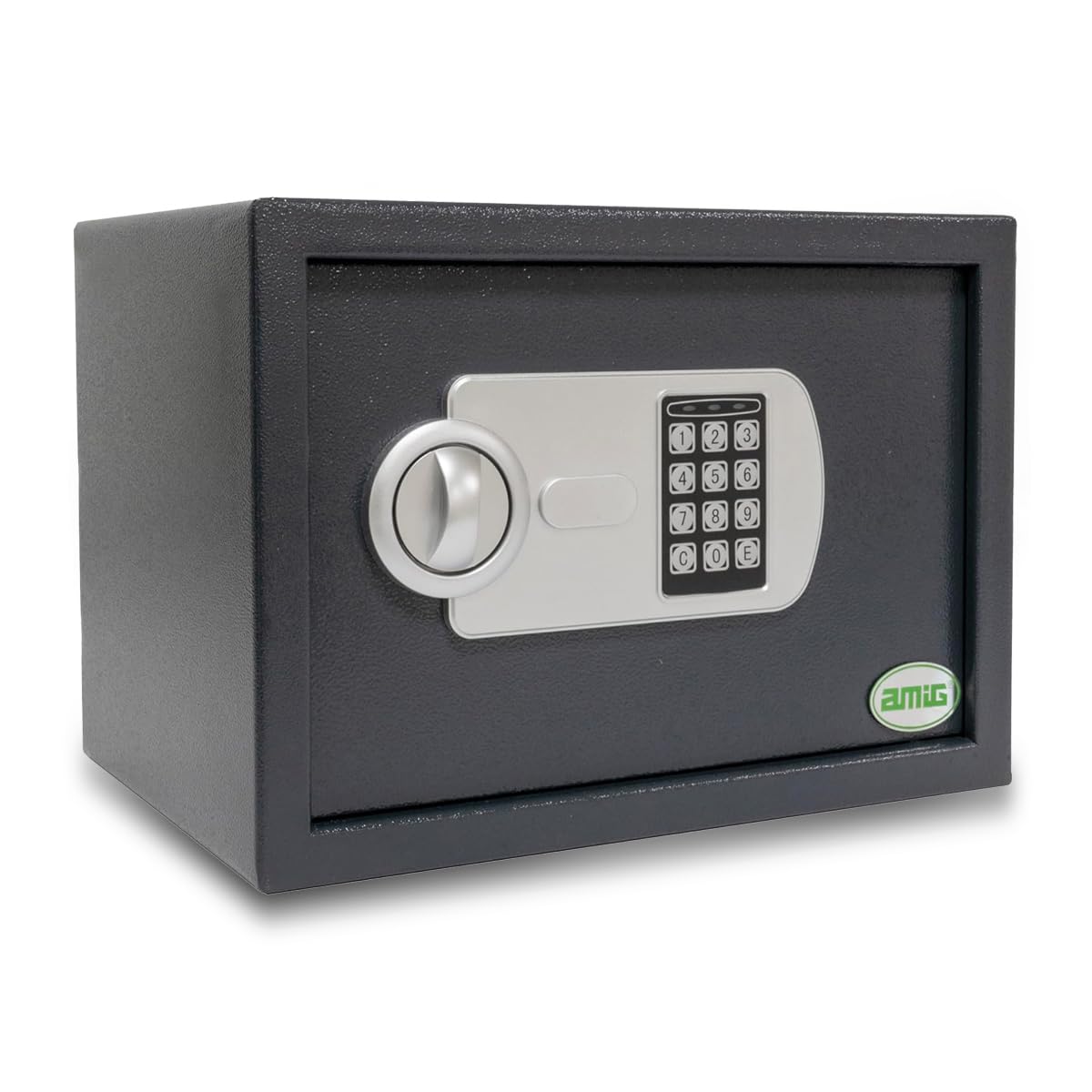 Amig Cassaforte con Tastiera e Chiave di Emergenza