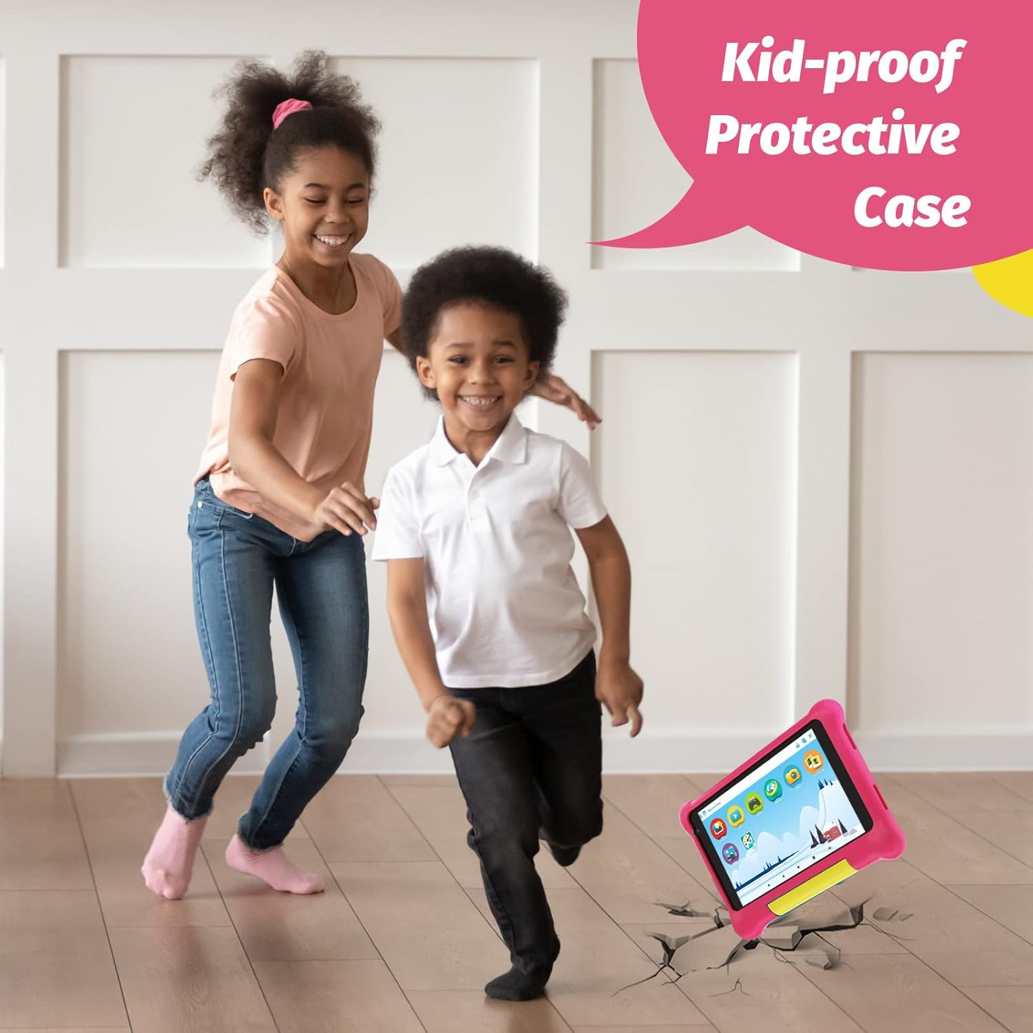 Yicty Tablet Bambini 7 Pollici Android 13, Rosa - immagine 6