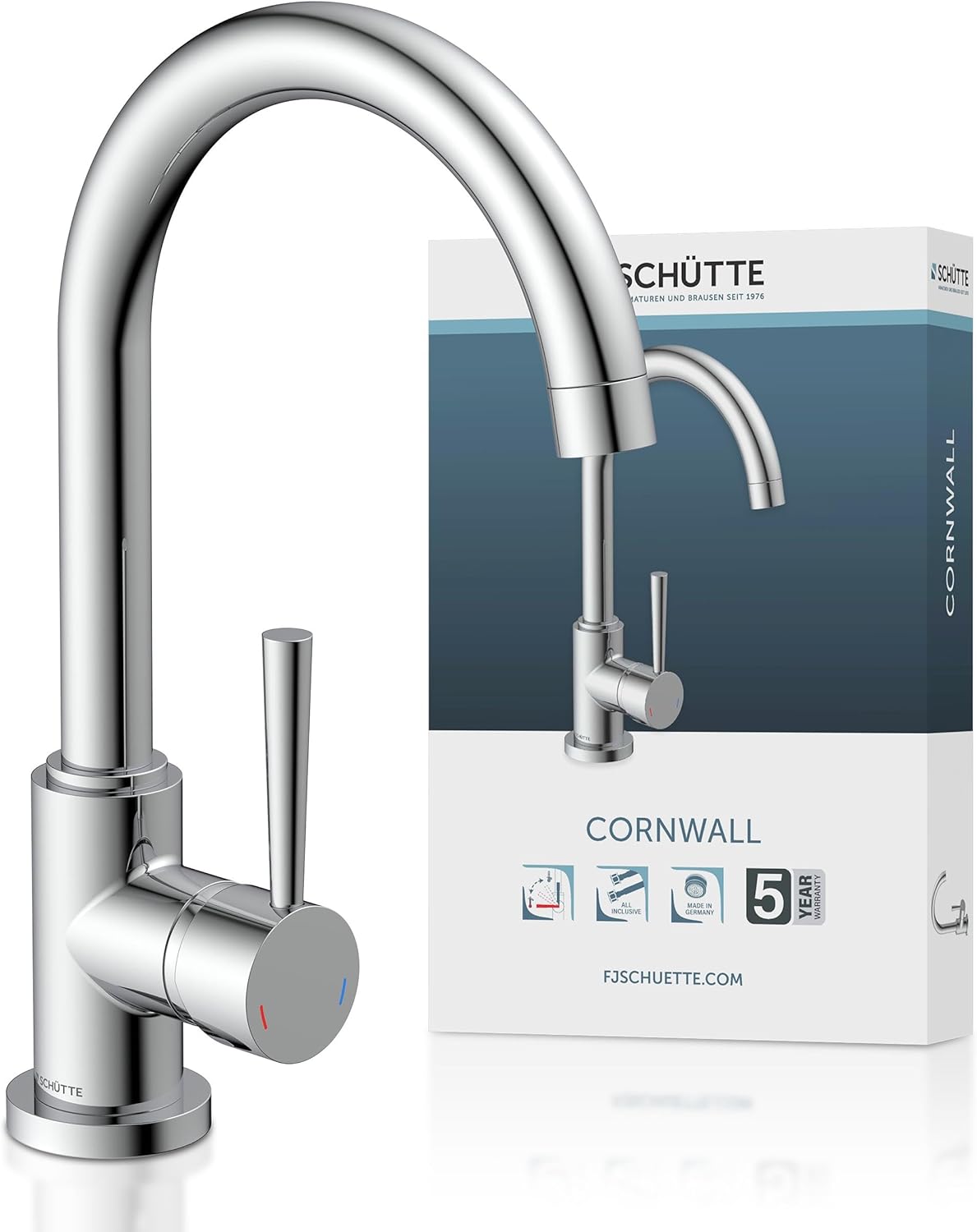 Schütte Cornwall - Robinet de Cuisine Girevole 360° - immagine 1