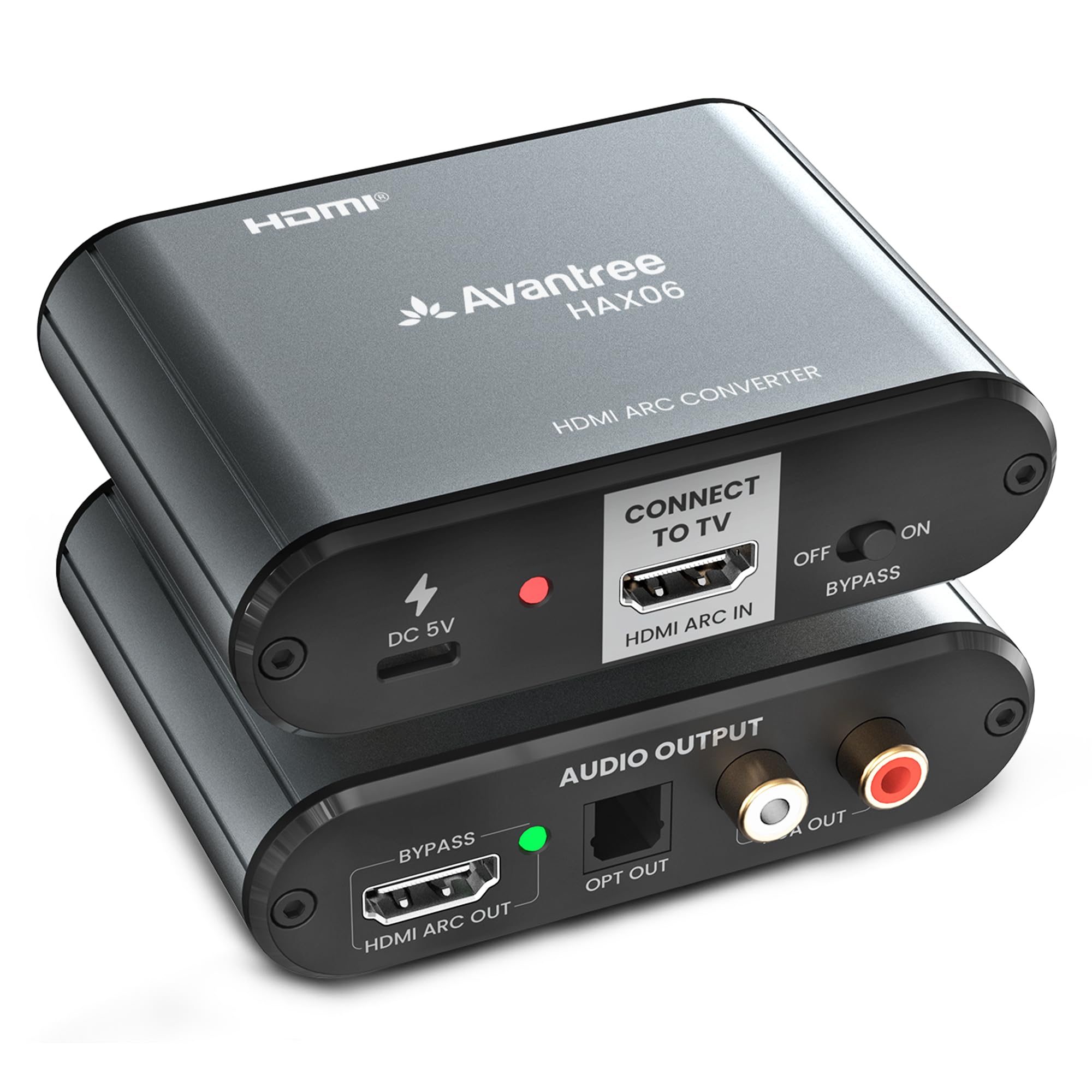 Avantree HAX06 - Estrattore Audio HDMI ARC Passthrough