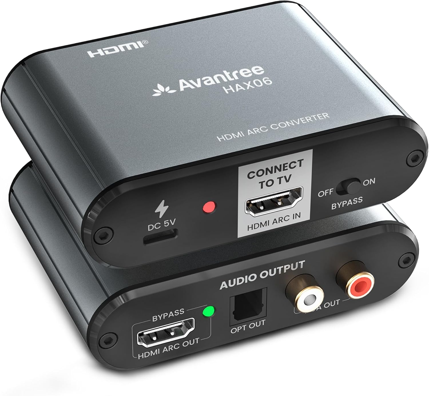 Avantree HAX06 - Estrattore Audio HDMI ARC Passthrough - immagine 1