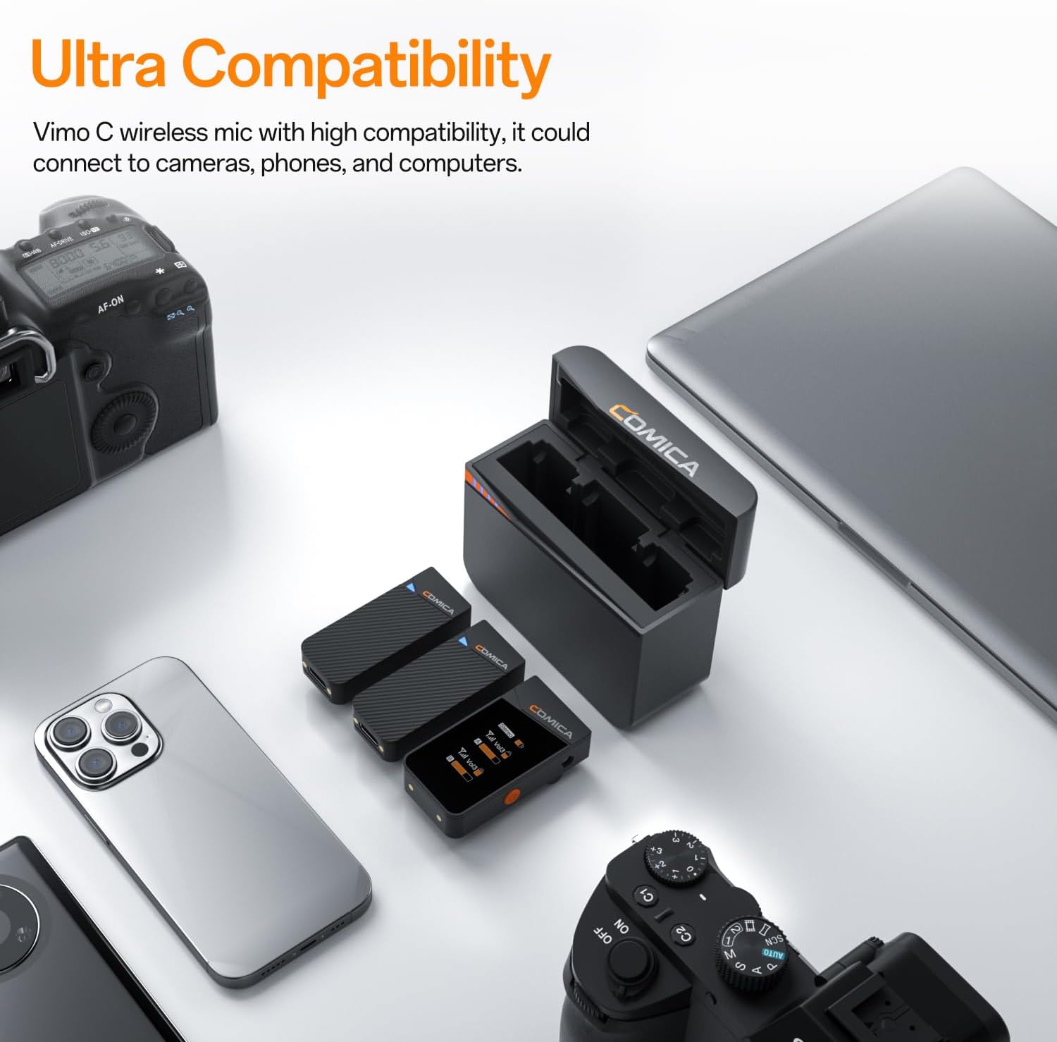 Comica Vimo C3 - Microfono Lavalier Wireless - immagine 2