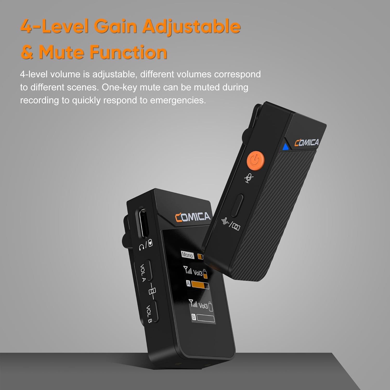 Comica Vimo C3 - Microfono Lavalier Wireless - immagine 3