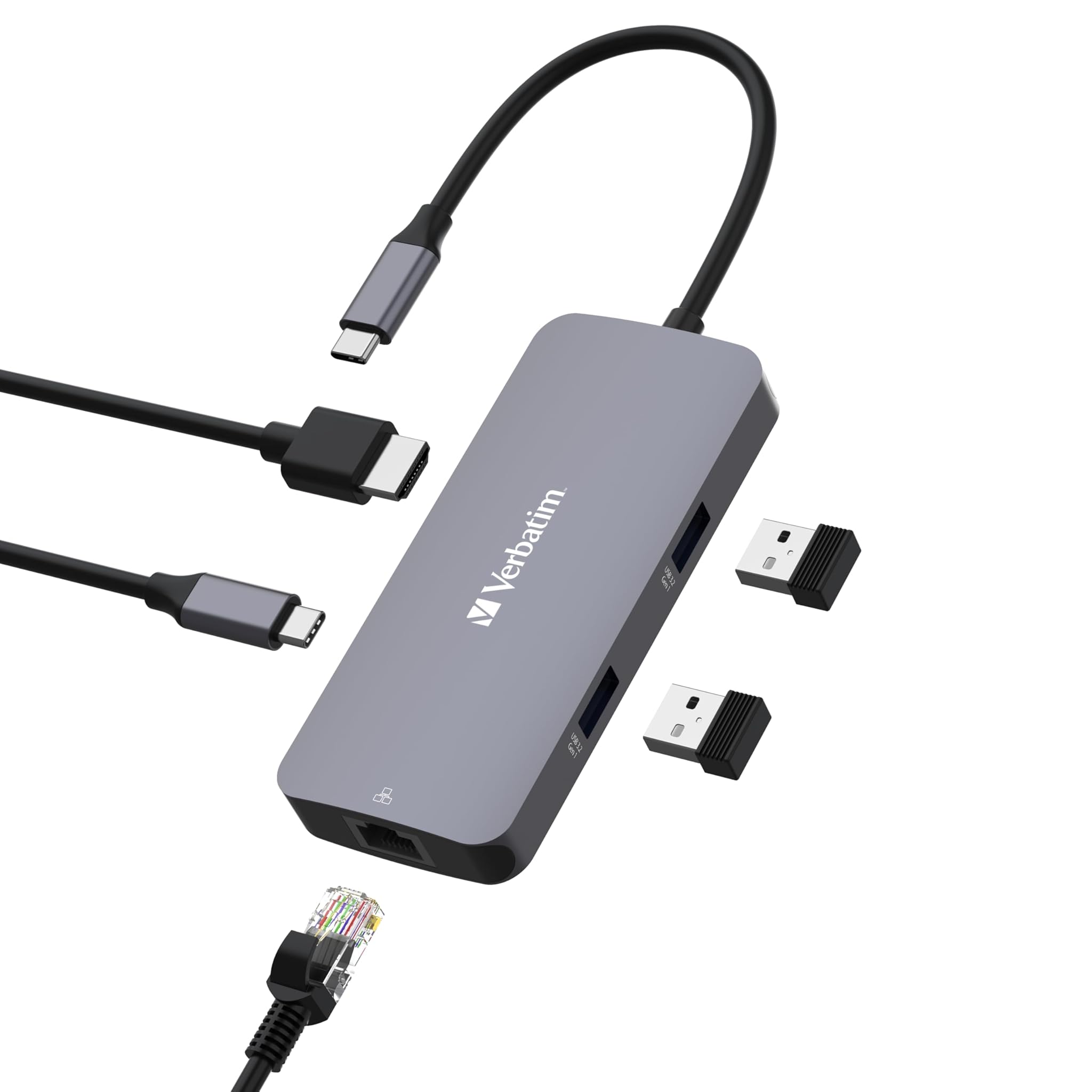 Verbatim USB-C Pro Multiport Hub 5 in 1