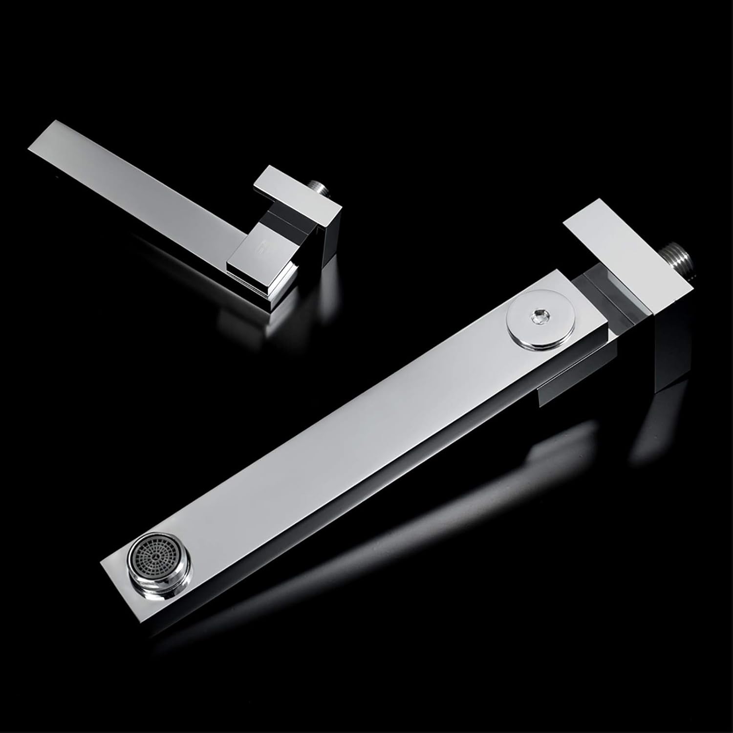 Bocca per Vasca da Bagno in Ottone, Cromo - immagine 3