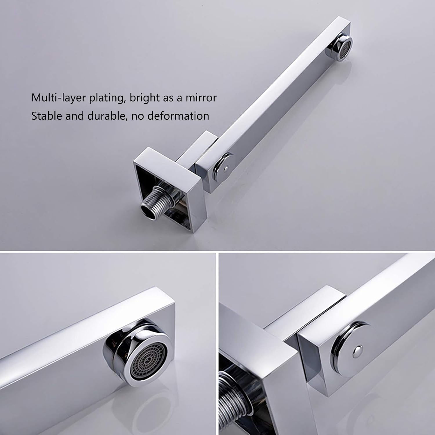 Bocca per Vasca da Bagno in Ottone, Cromo - immagine 6