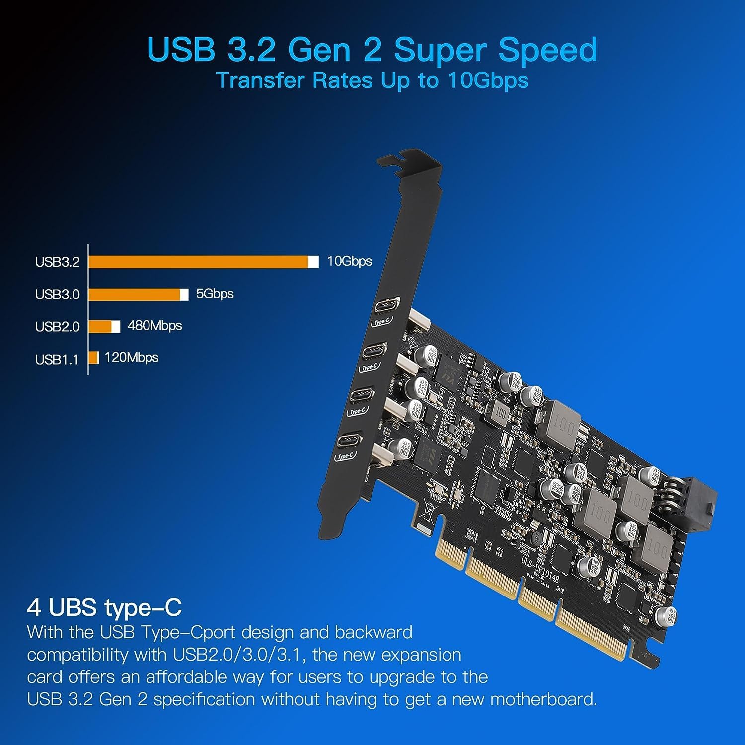 Scheda PCIe USB (UP10148) - immagine 3