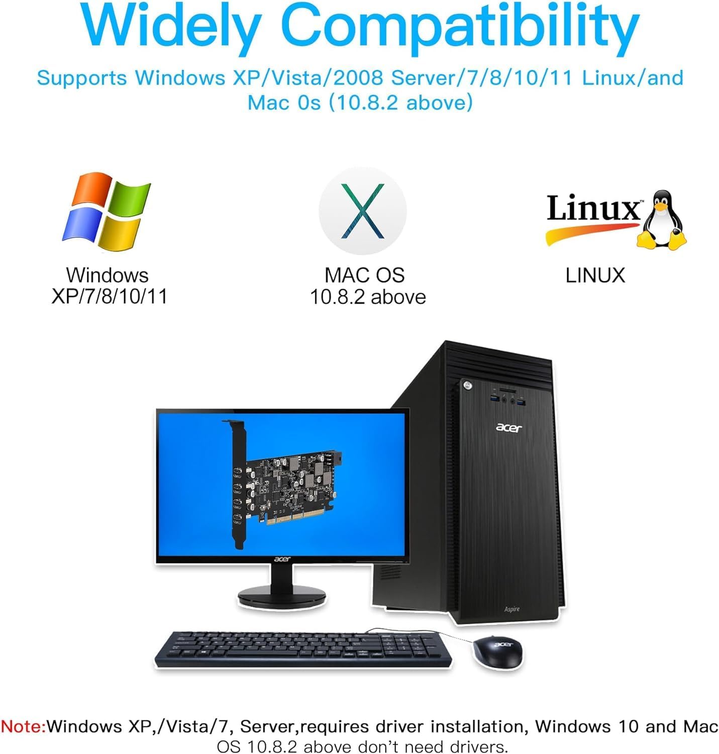 Scheda PCIe USB (UP10148) - immagine 6